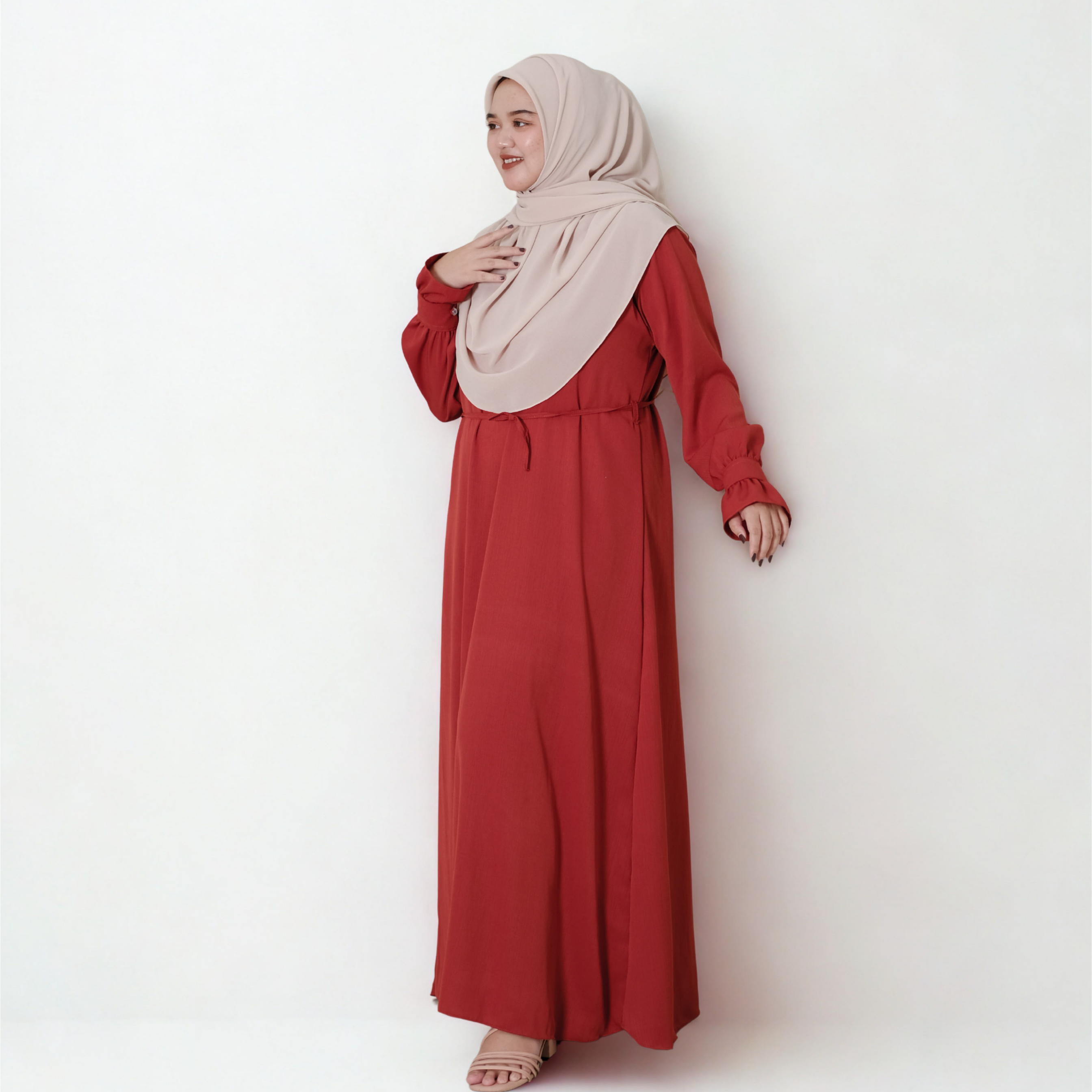 Clemira Dress Yoryu Crinkle by MAISAYA.ID