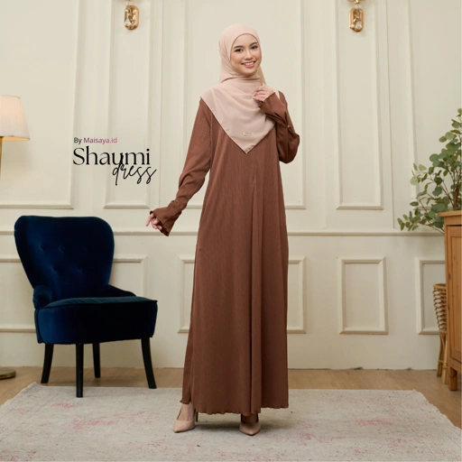 Shaumi Dress Knit Paris Viona by MAISAYA.ID