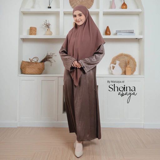 Sheina Abaya Santorini Silk by MAISAYA.ID