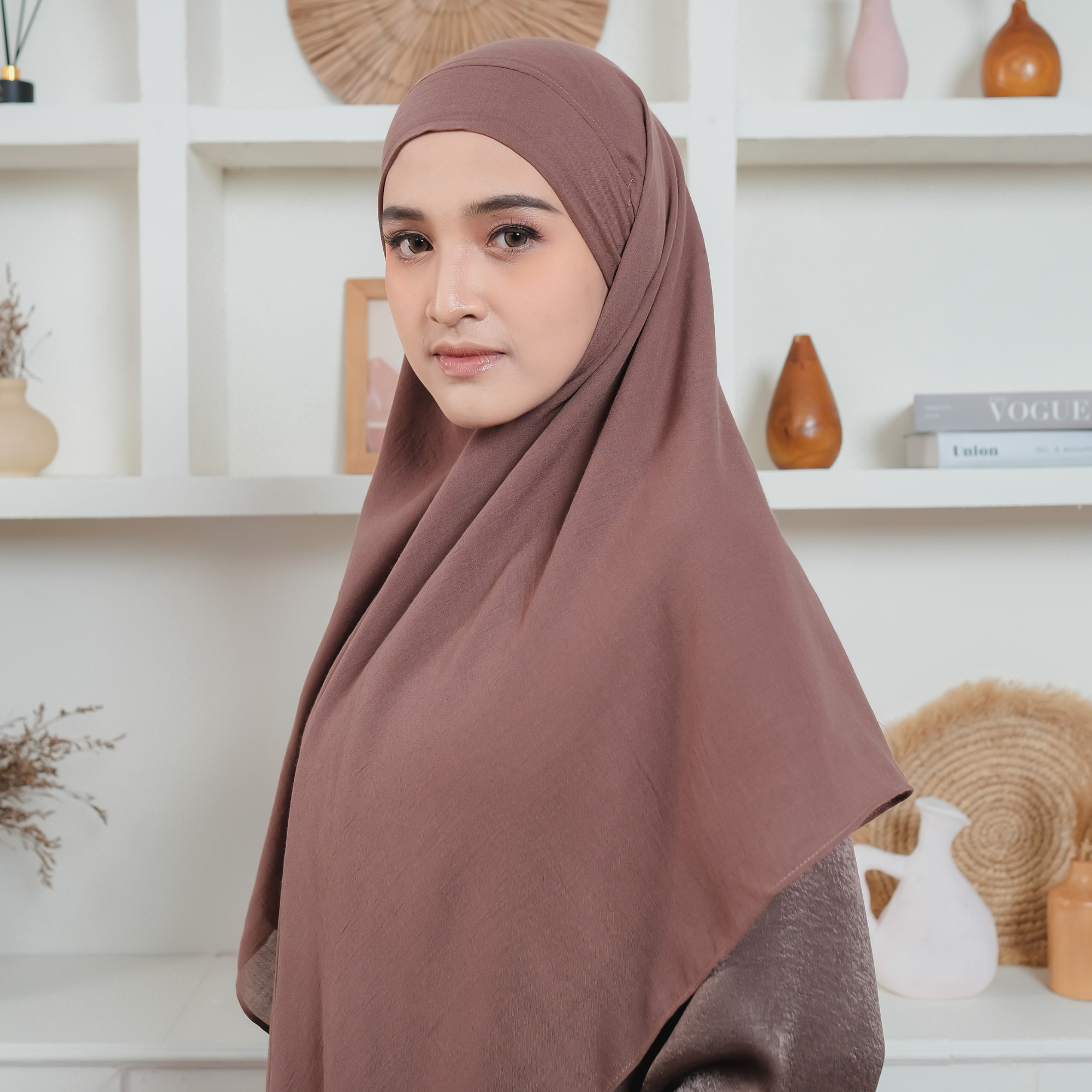 KHIMAR BANDANA by MAISAYA - Segitiban (Segitiga Bandana) Bahan Arabian Voile & Viscose Syar'i