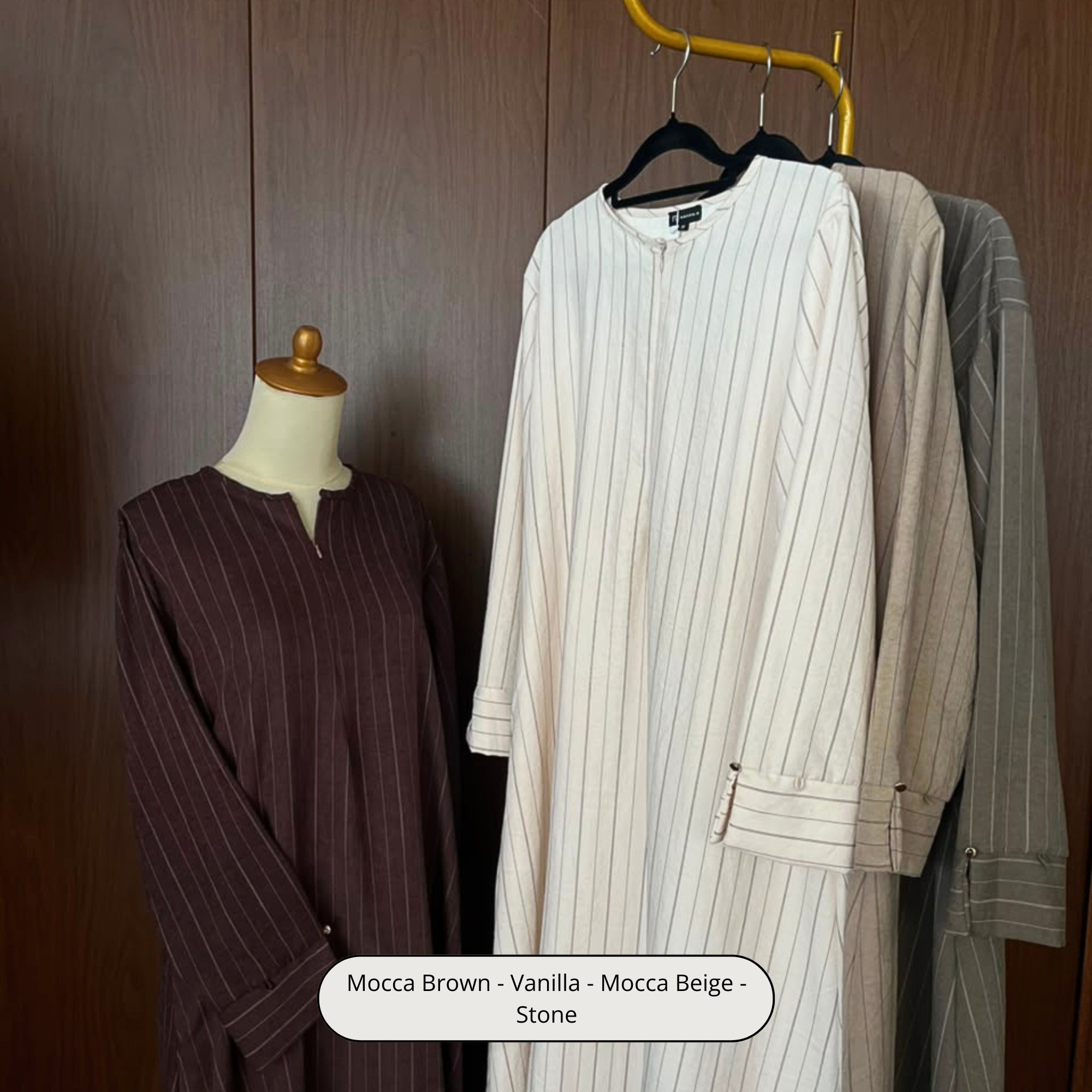 Aluna Abaya Soft Suede Cupro by MAISAYA.ID