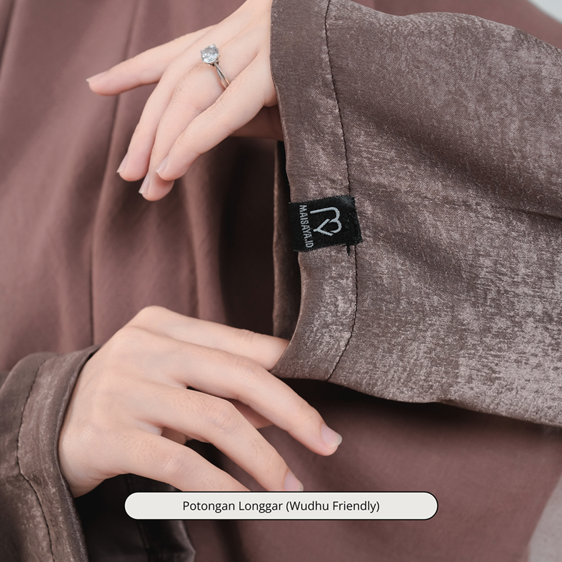 Sheina Abaya Santorini Silk by MAISAYA.ID