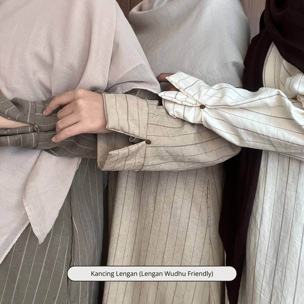 Aluna Abaya Soft Suede Cupro by MAISAYA.ID