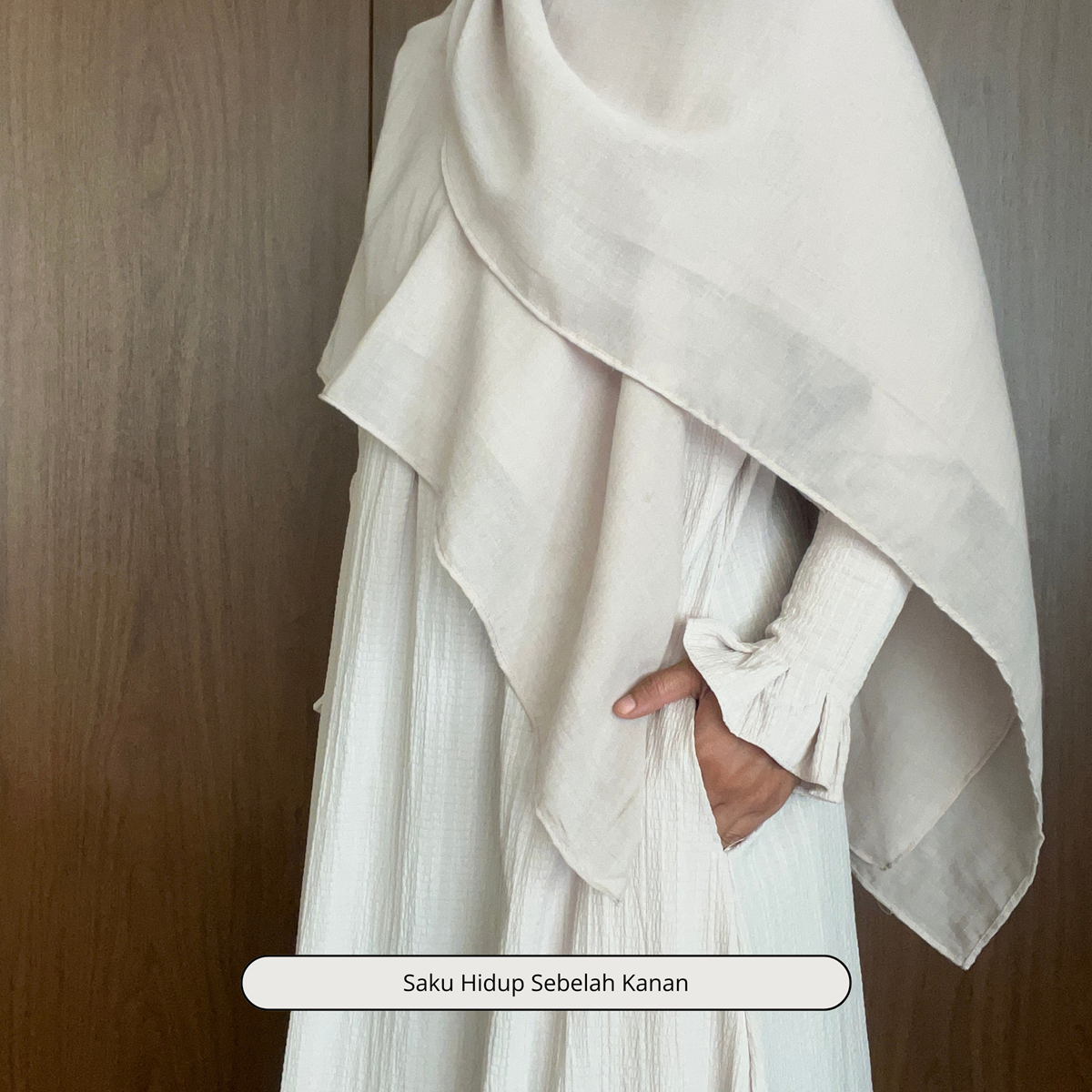 Nora Dress Viscose Dobby Crinkle by MAISAYA.ID
