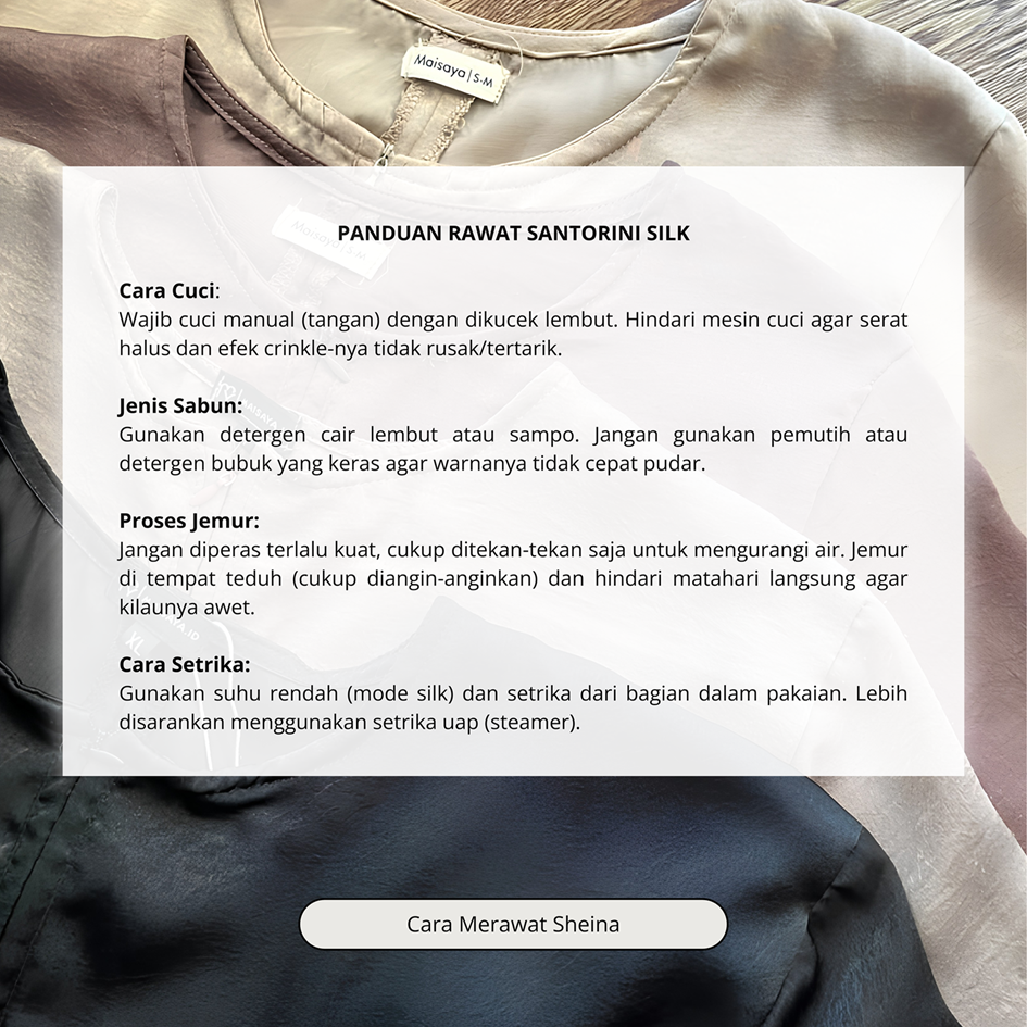 Sheina Abaya Santorini Silk by MAISAYA.ID