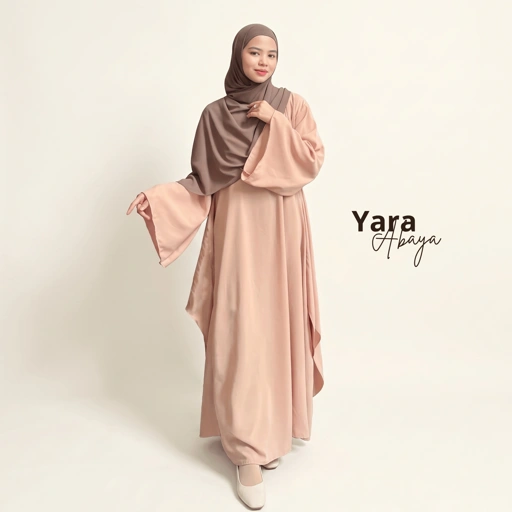 Yara Abaya Wolfis by MAISAYA.ID