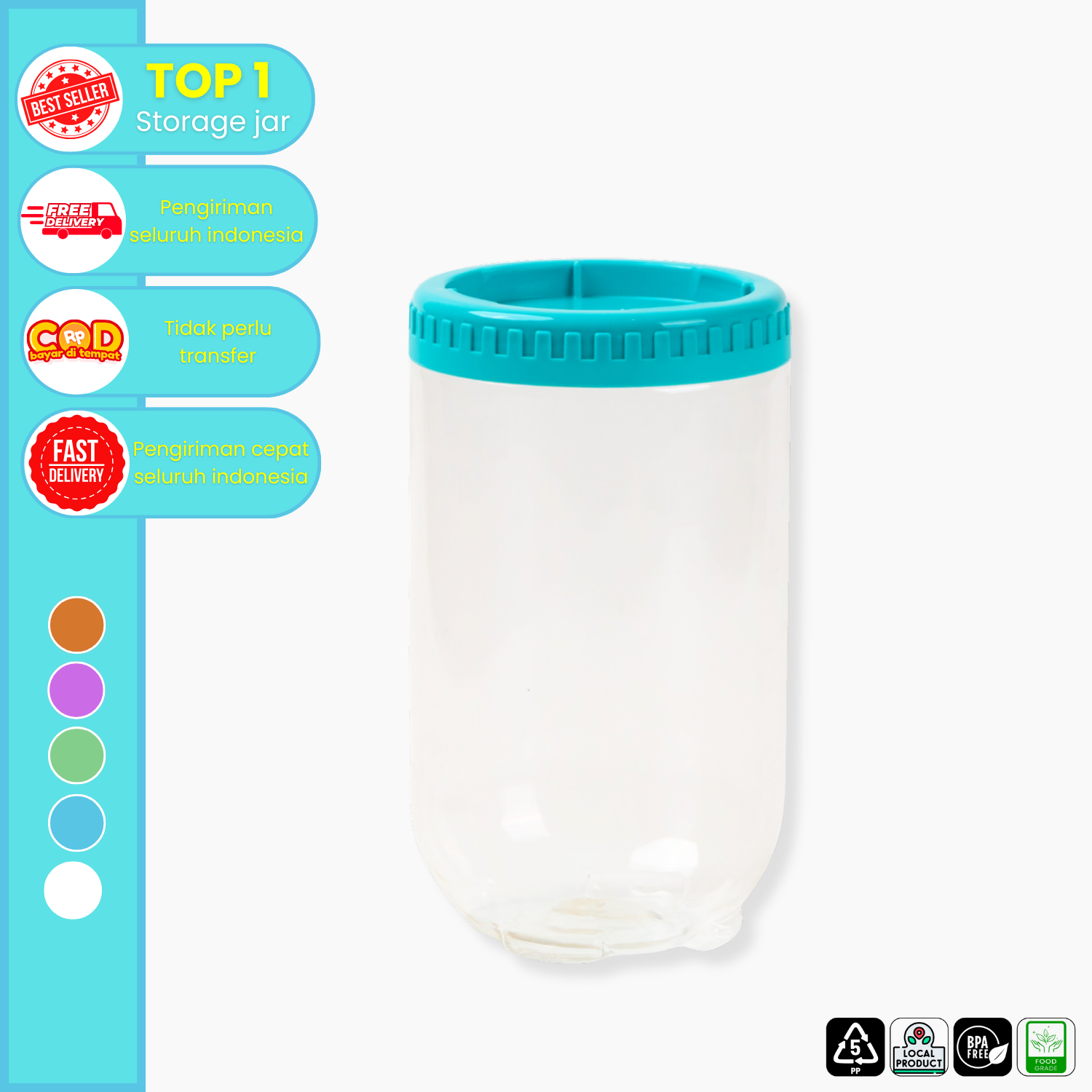 CPM Rio Jar M Set 1 Toples Multifungsi