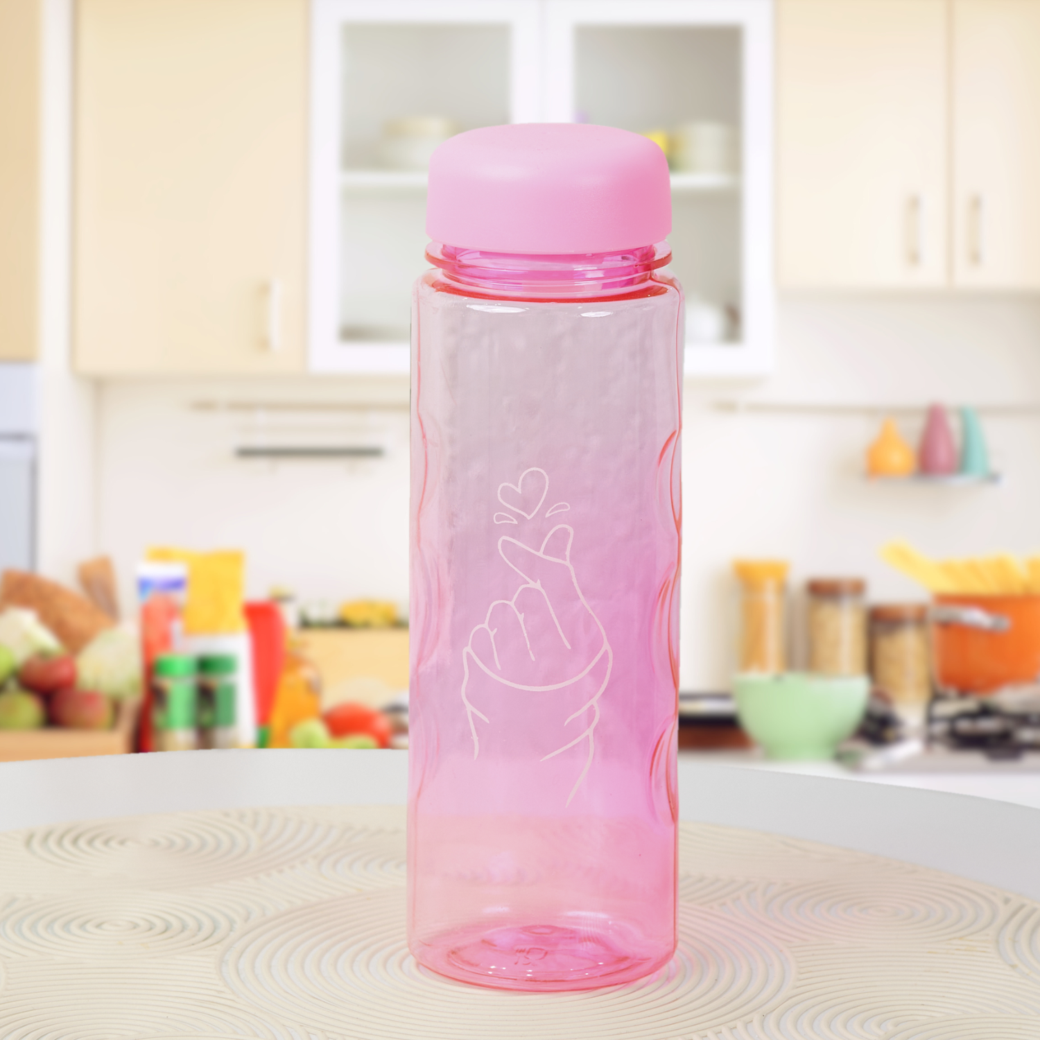 CPM My Bottle Tutup Bulat 1 PCS Gambar Saranghae/ Botol Minum/Warna Random