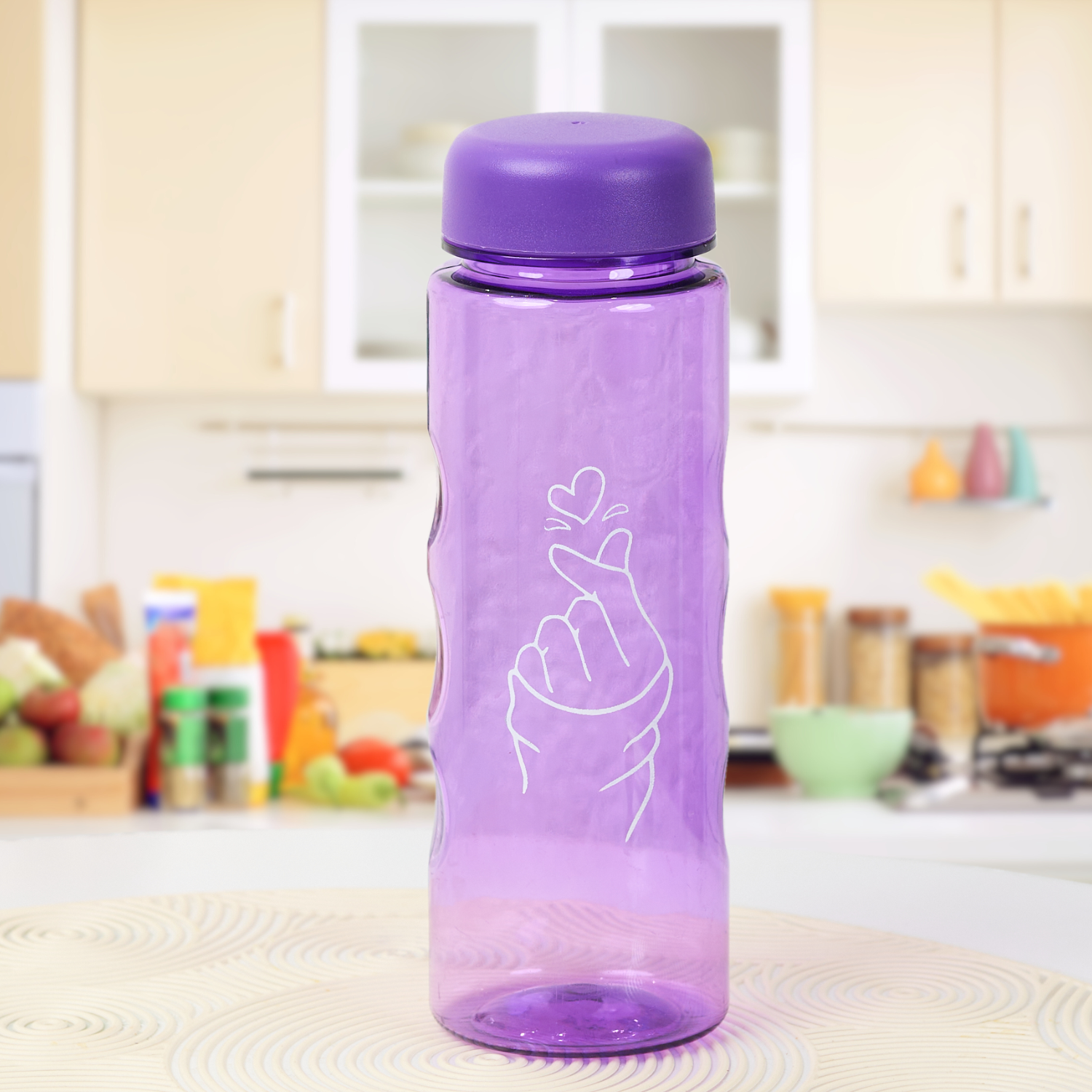 CPM My Bottle Tutup Bulat 1 PCS Gambar Saranghae/ Botol Minum/Warna Random