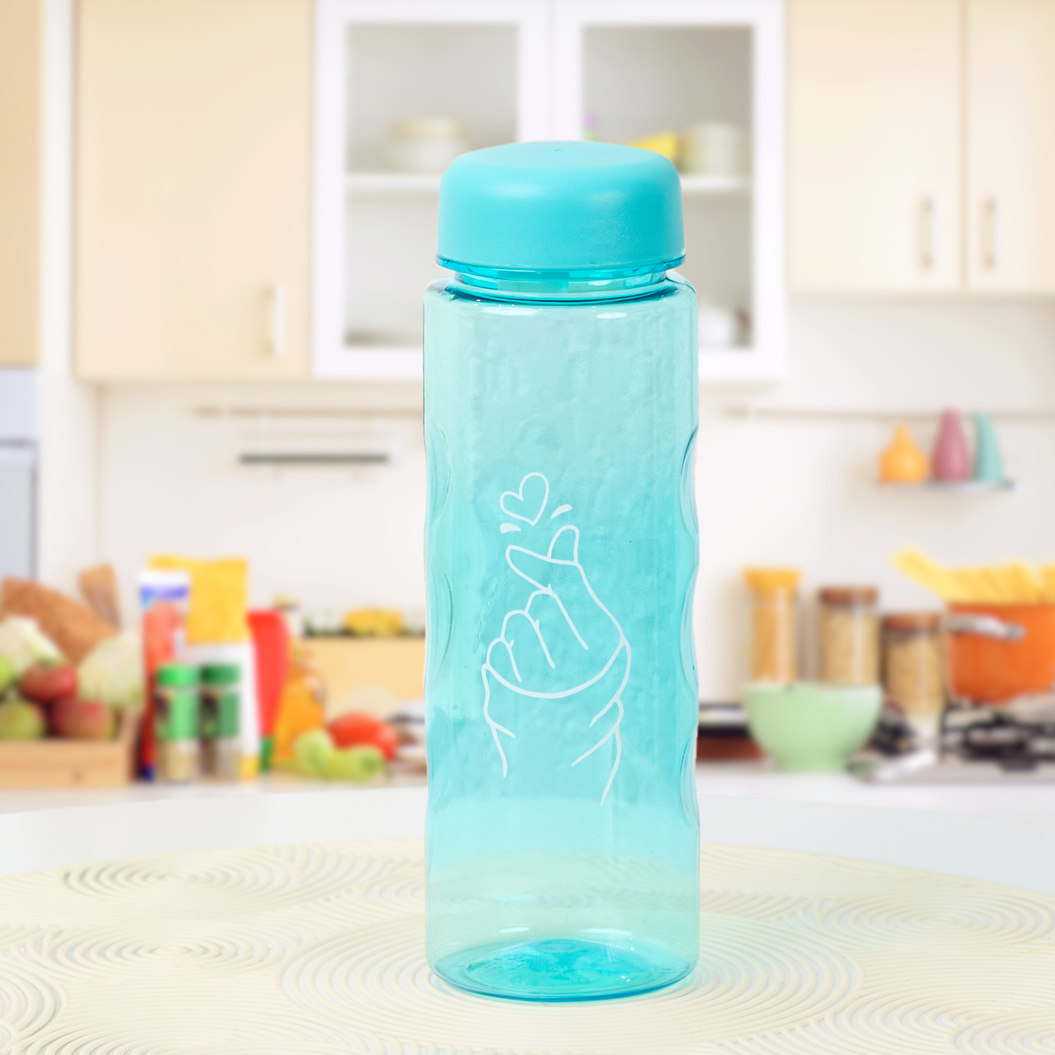 CPM My Bottle Tutup Bulat 1 PCS Gambar Saranghae/ Botol Minum/Warna Random