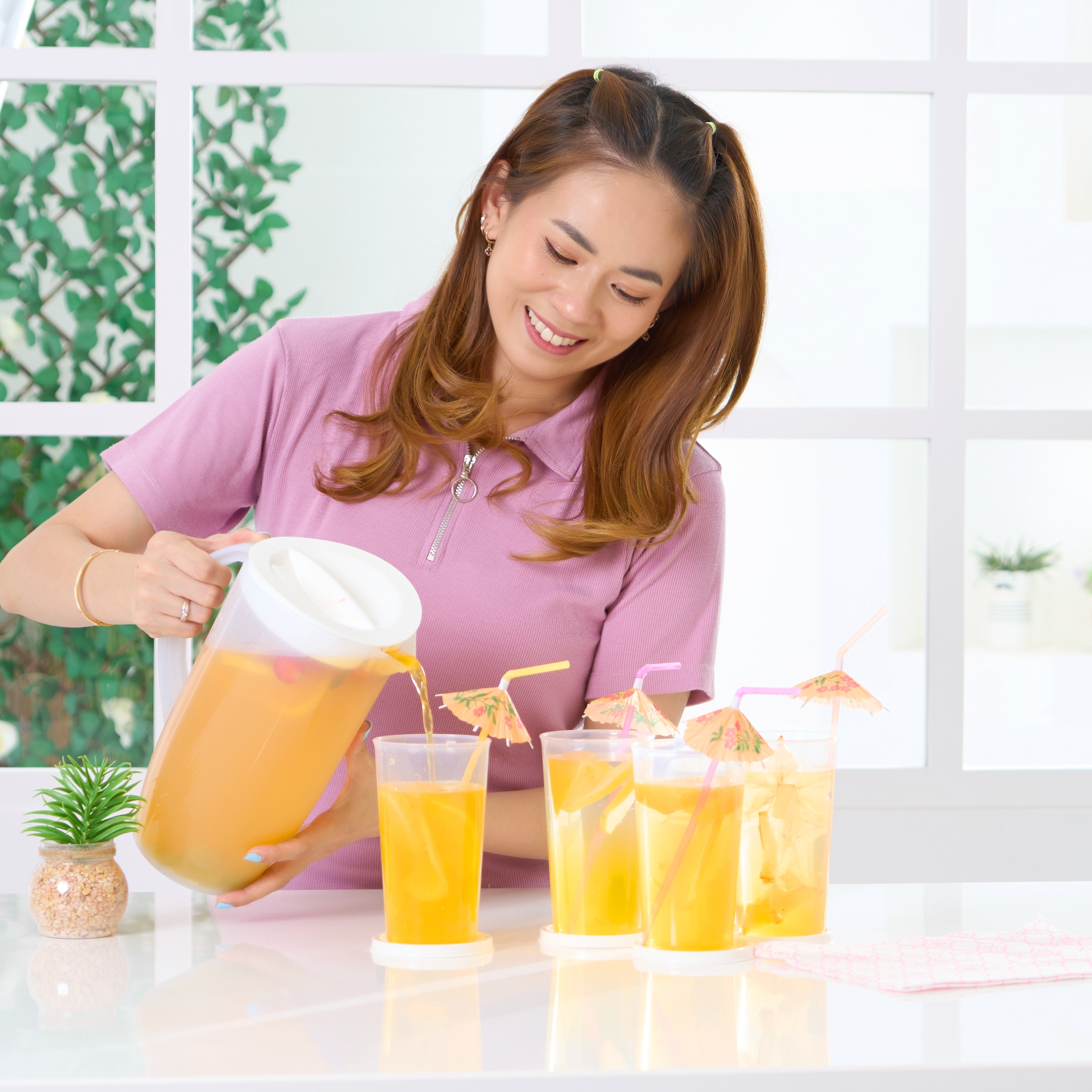 CPM Teko Dielora Set Of 5 Pcs /Teko/Glas