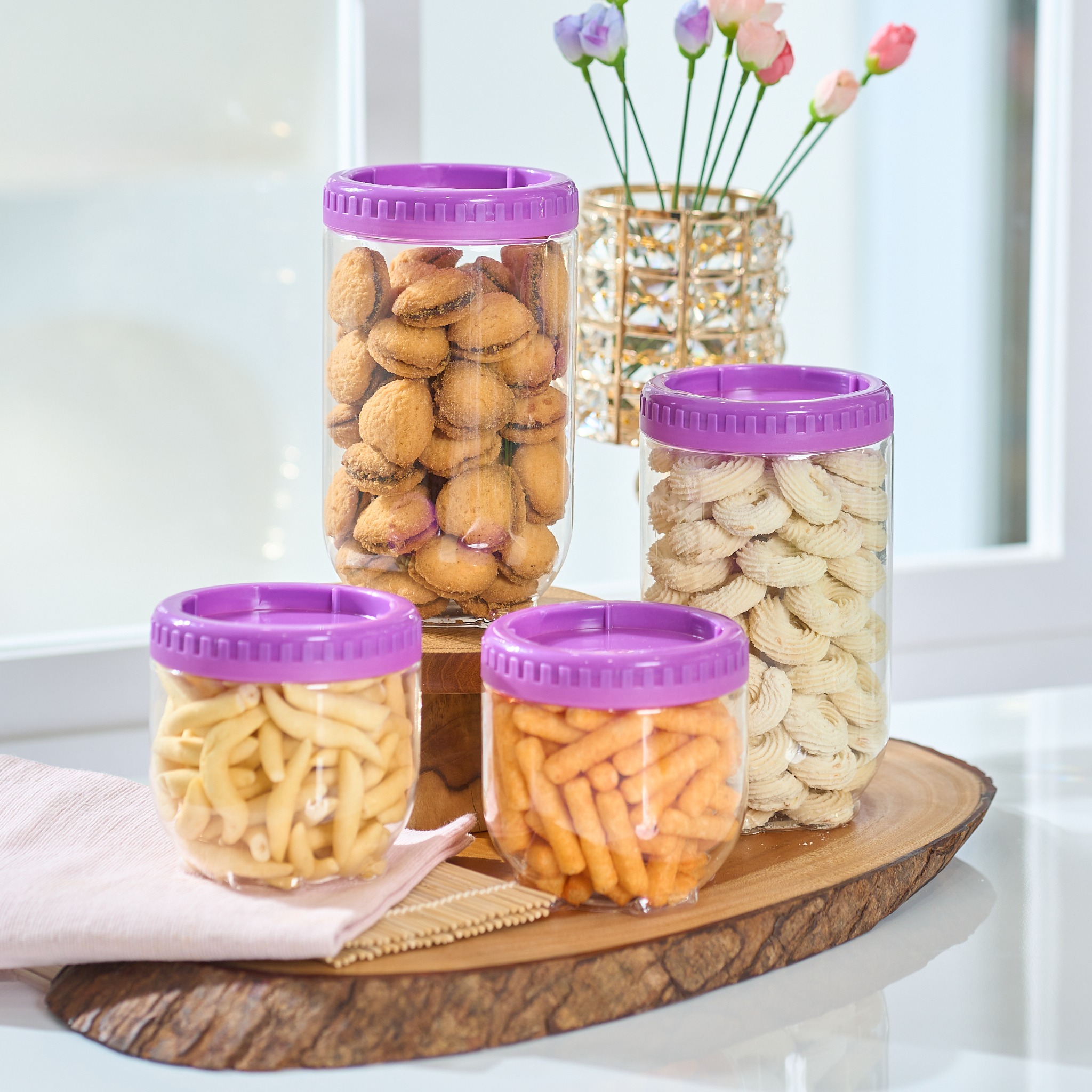 CPM Paket Rio Jar 4 In 1 ( S 2 Pcs Dan M 2 Pcs ) Toples Multifungsi