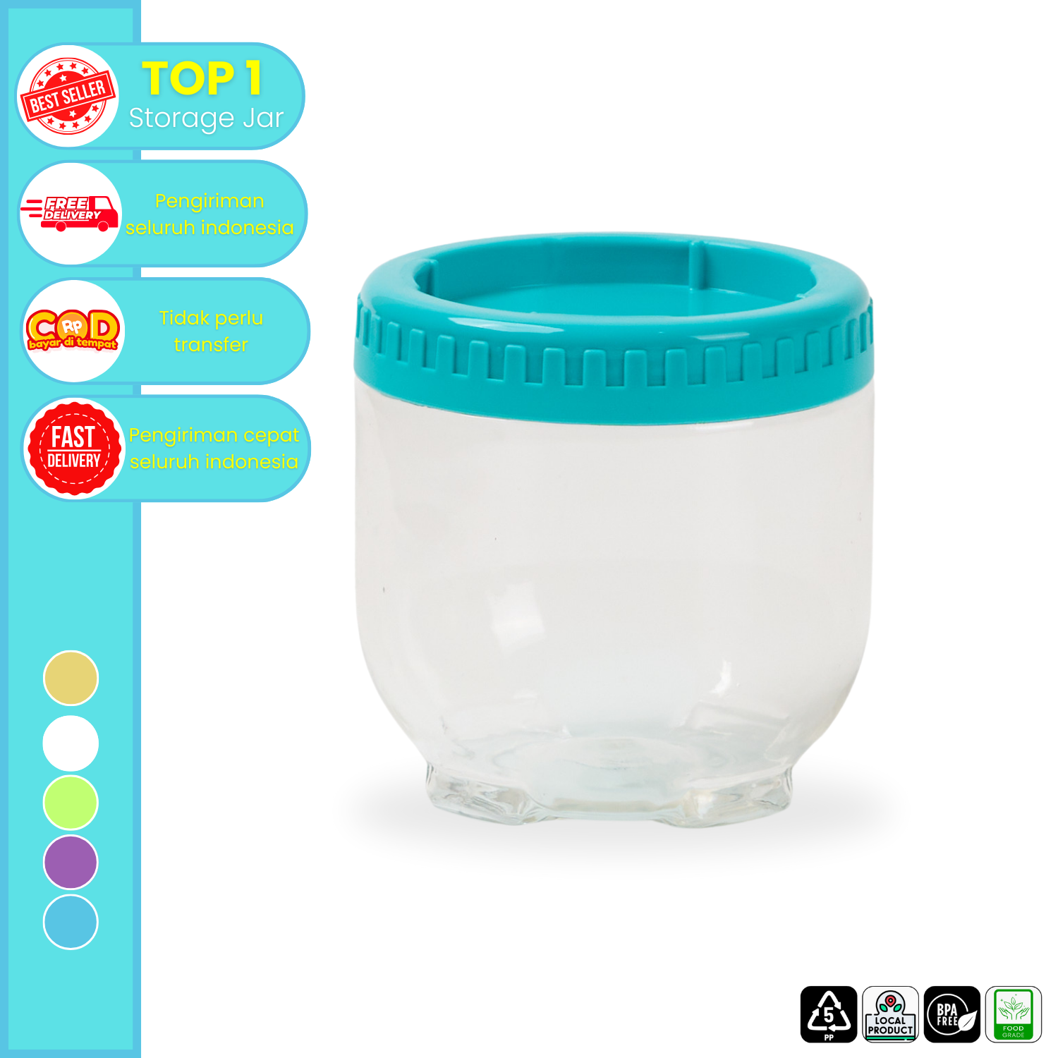 CPM Rio Jar S Set 1 Toples Multifungsi 