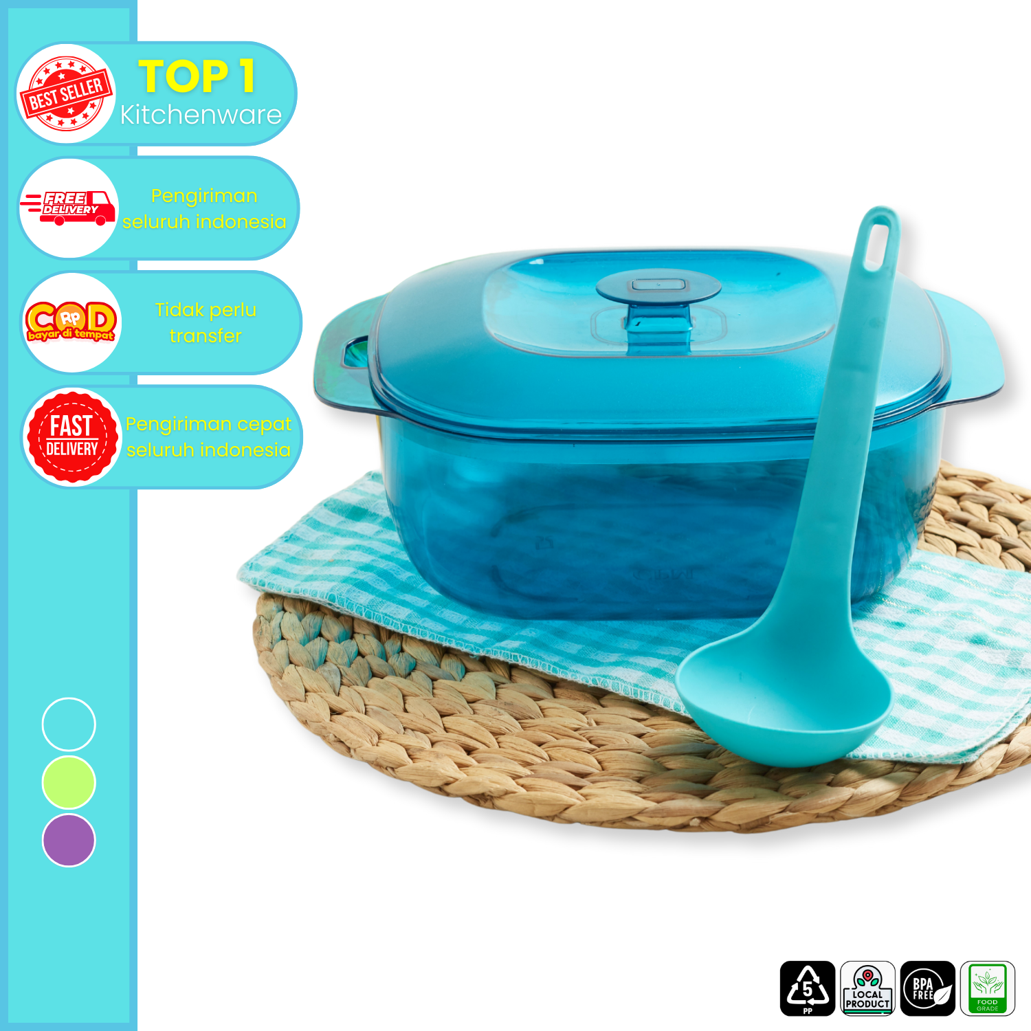 CPM Venice Serving Set M with Lidle