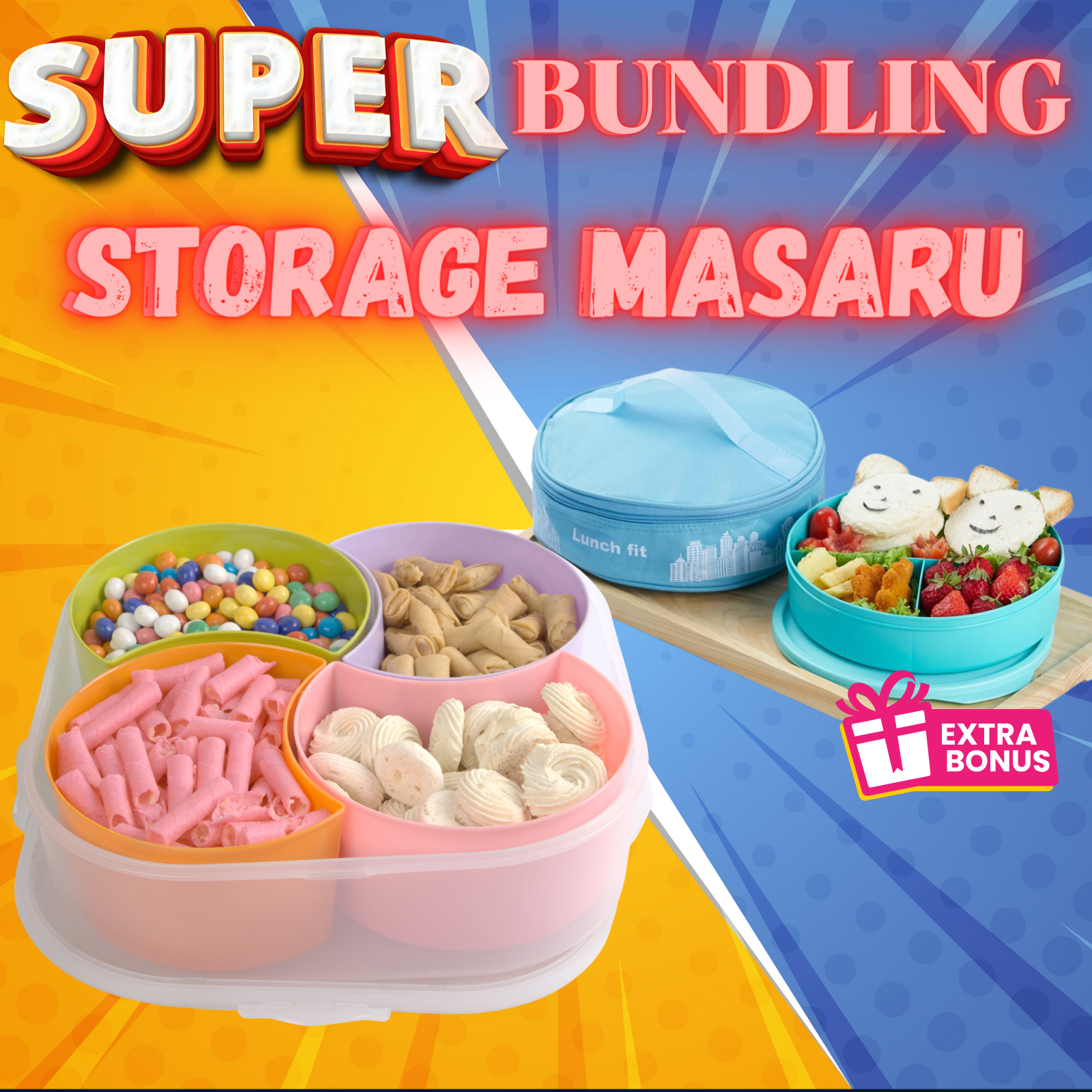 CPM Super Bundling Storage Masaru + Marvel Set