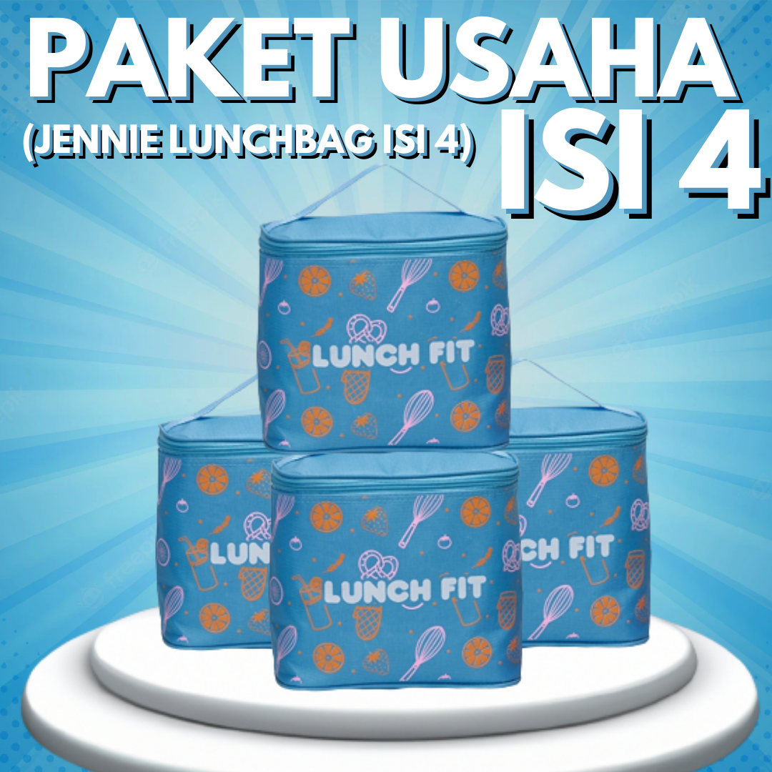 CPM Paket Usaha Jennie Lunch Bag Set Of 5 Pcs Dapat 4 Set