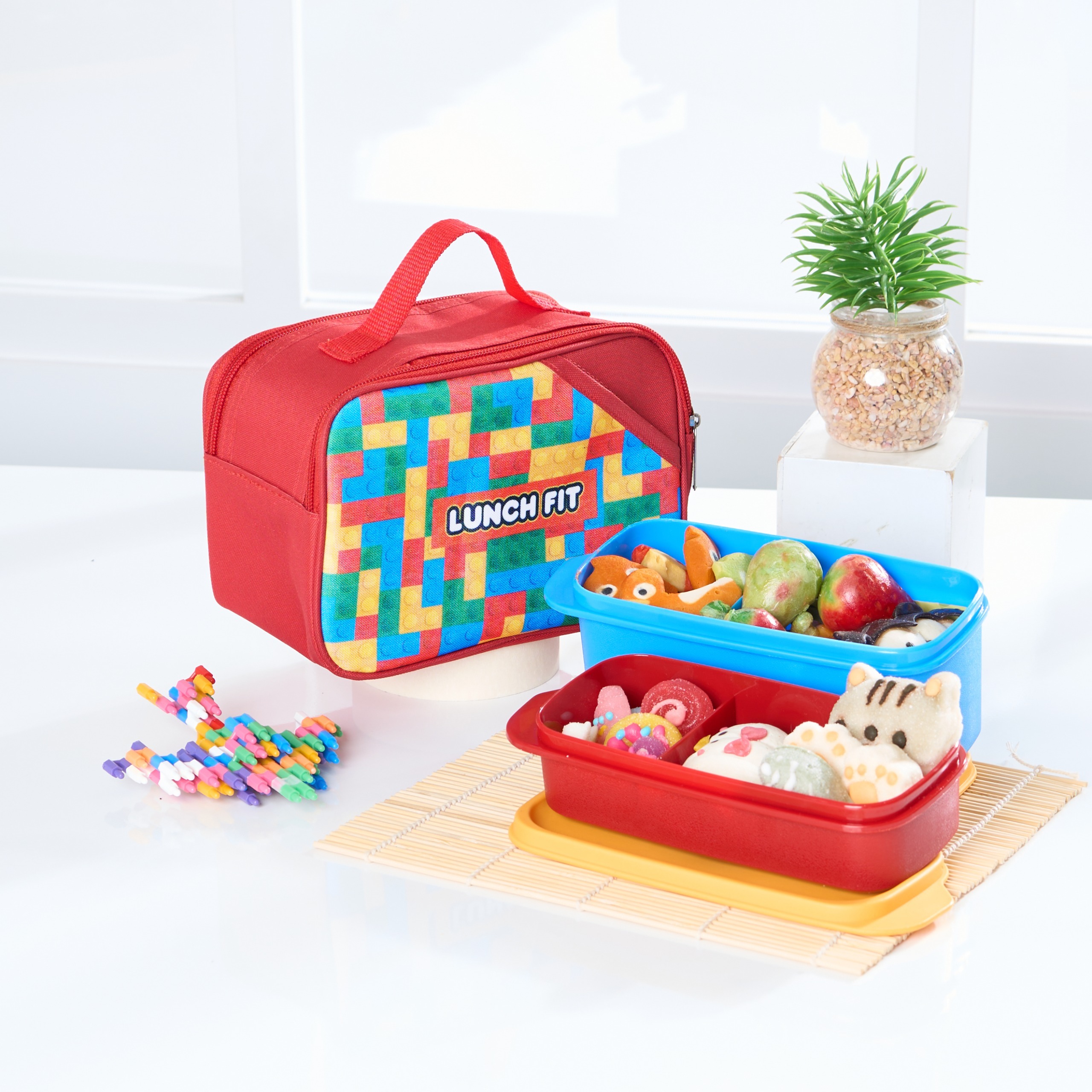 CPM Kenji Lunch Bag Set Of 4 Pcs /Kotak Bekal Set 