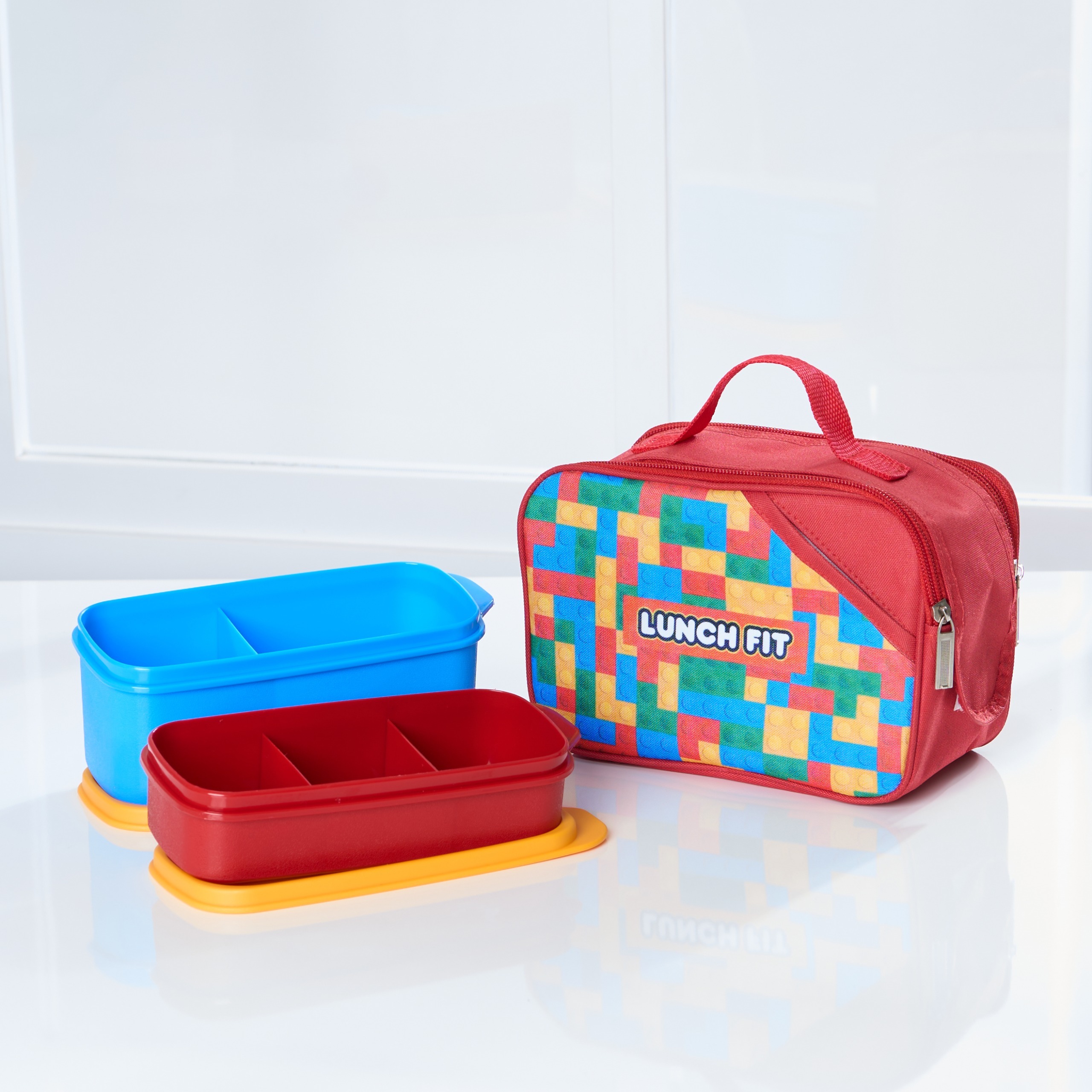 CPM Kenji Lunch Bag Set Of 4 Pcs /Kotak Bekal Set 
