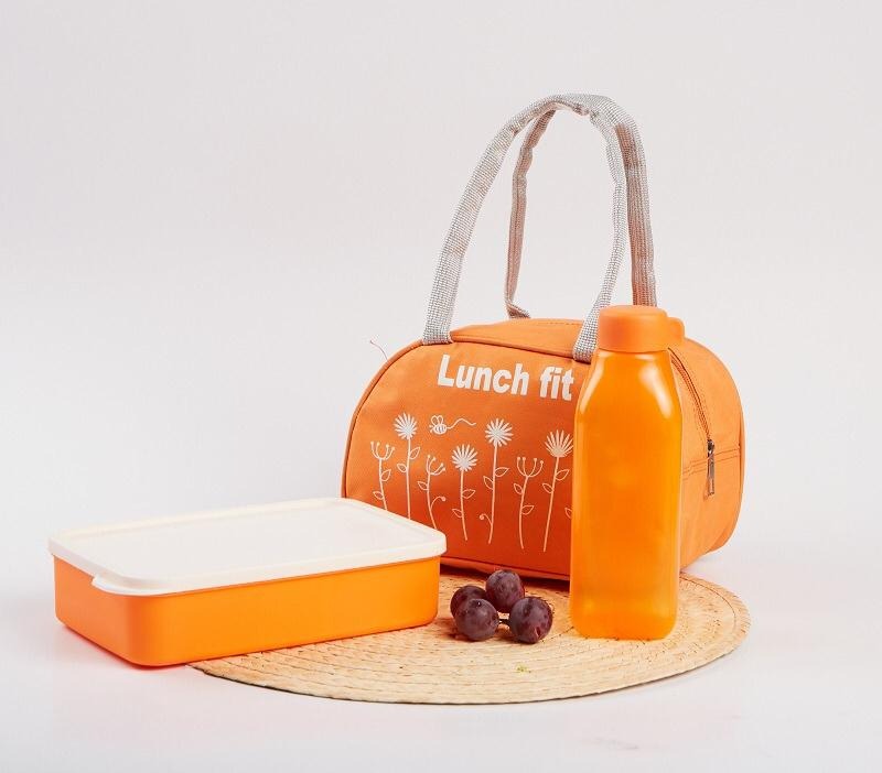 CPM Lunch Bag Flowery Set Of 3 Pcs 