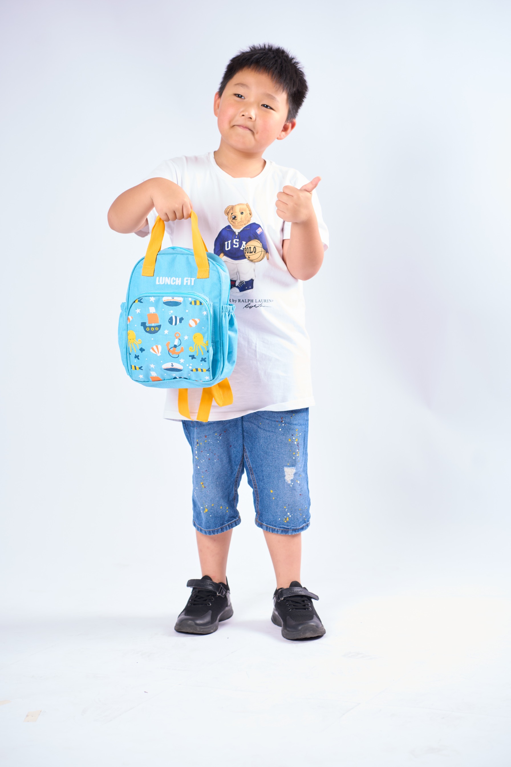 CPM Lionel Lunch Bag Set Of 4 Pcs /Tas Bekal Makan Set
