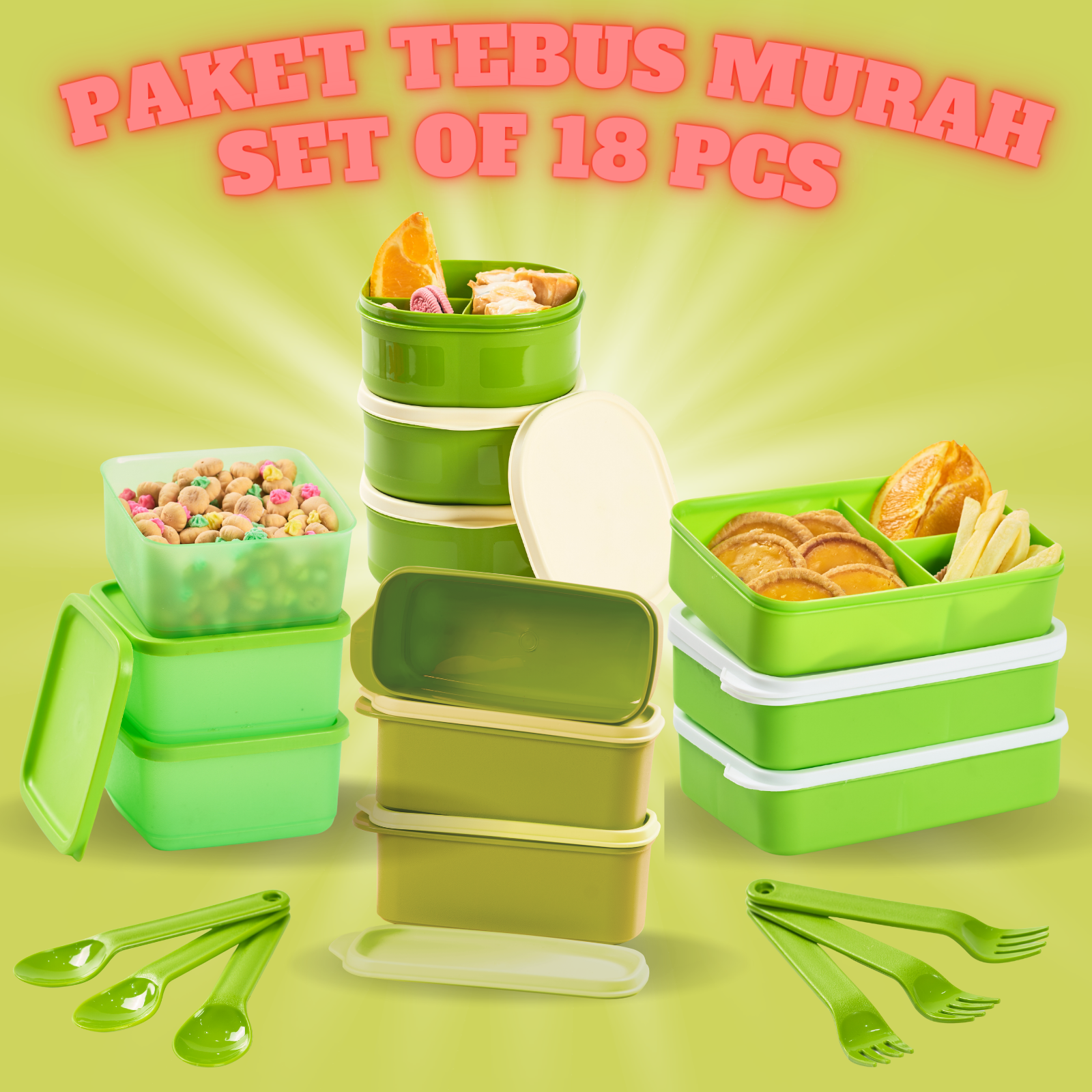 CPM Paket Tebus Murah Set Of 18 In 1