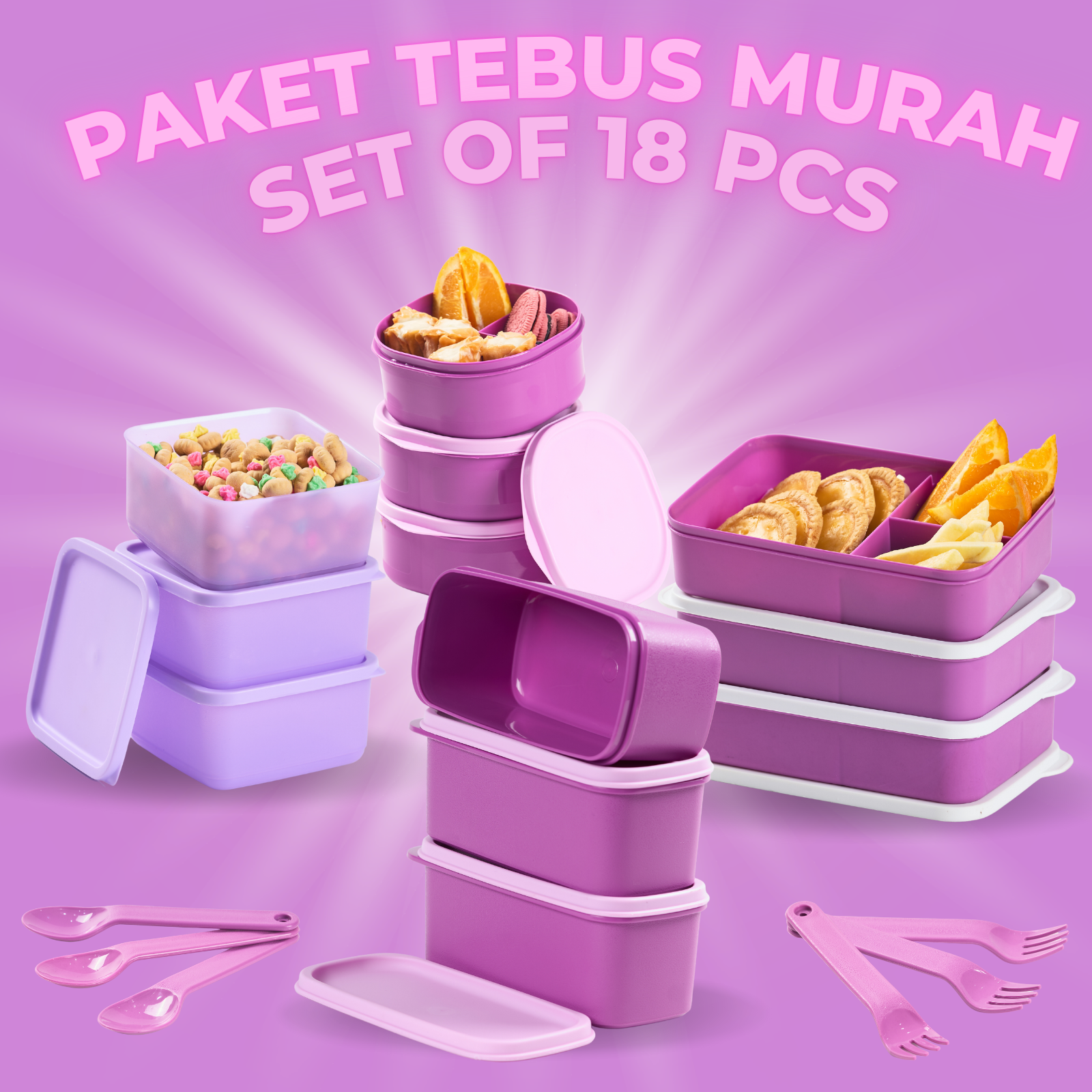 CPM Paket Tebus Murah Set Of 18 In 1