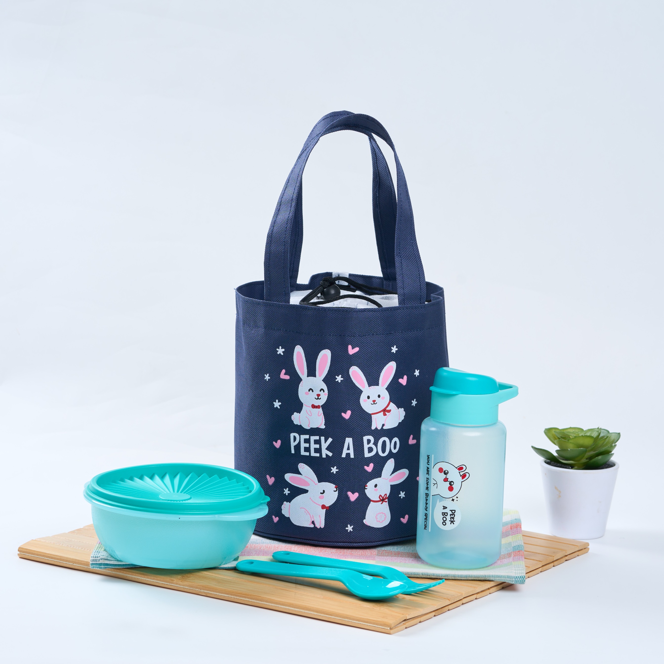 CPM Anya Lunch Bag Set Of 4 Pcs / Tas Bekal Set