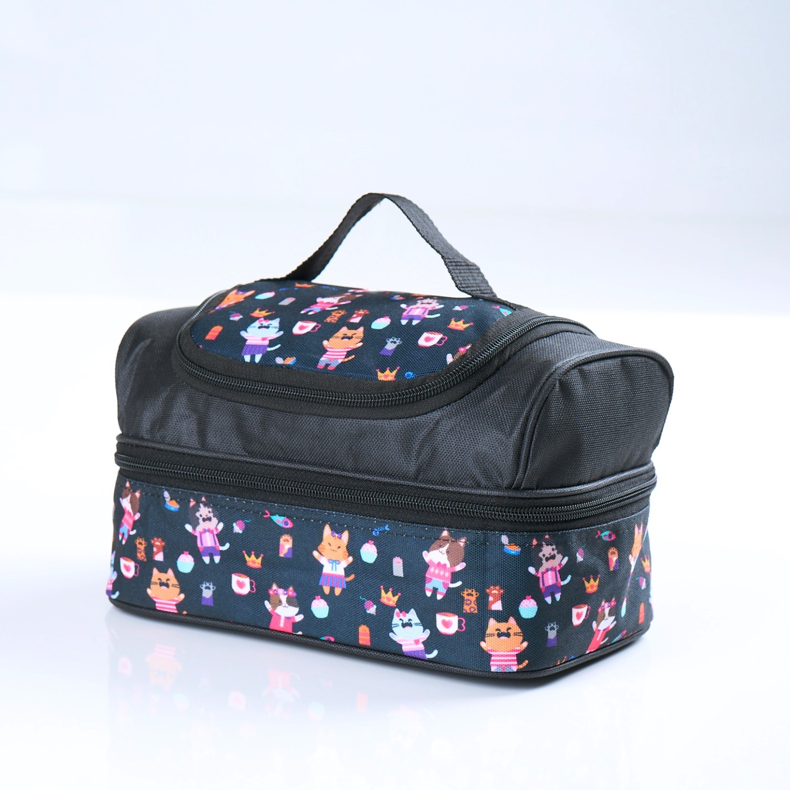 CPM New Smiley Black Series Ultima Set Of 4 Pcs / Tas Bekal Makan Set
