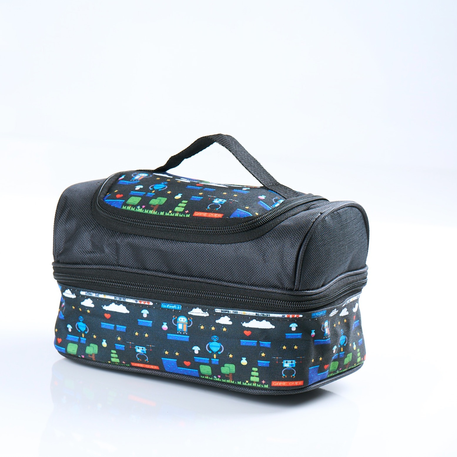 CPM New Smiley Black Series Ultima Set Of 4 Pcs / Tas Bekal Makan Set