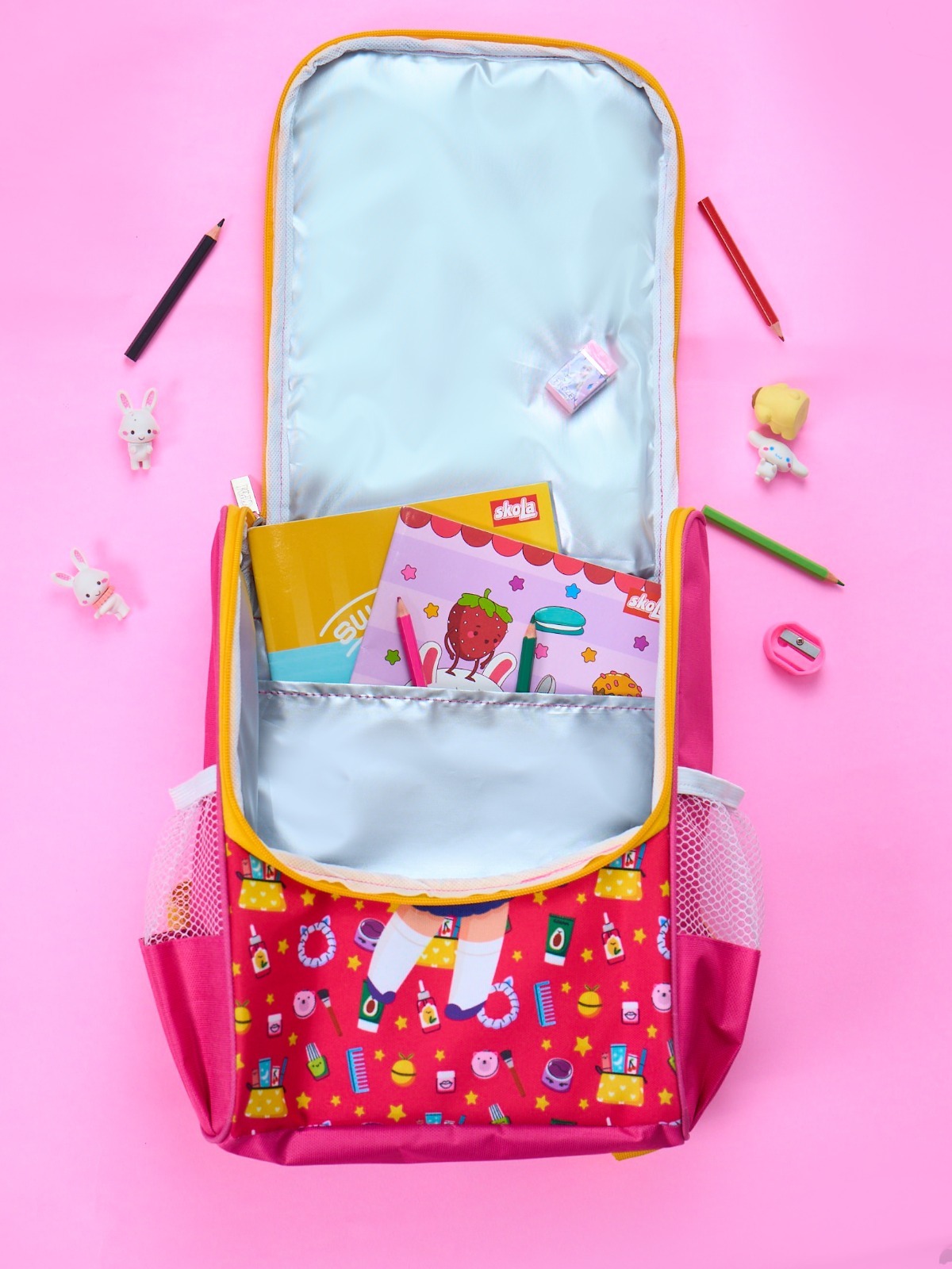 CPM Backpack Astro Set Of 4 Pcs/Girlies Backpack Pink set of 4 / tas backpack cewe cowok