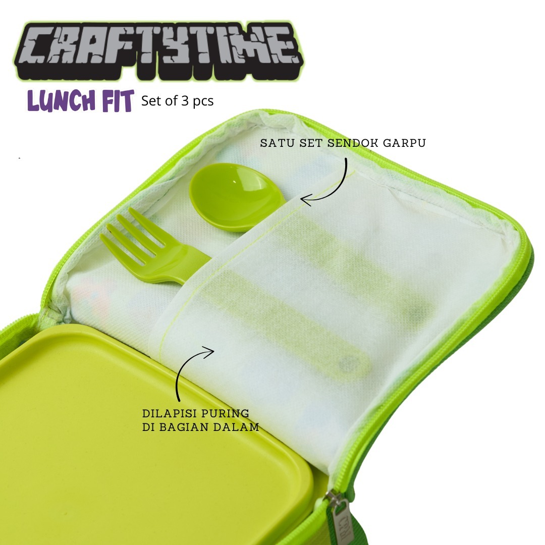 CPM Craftytime Lunch Bag Set Of 3