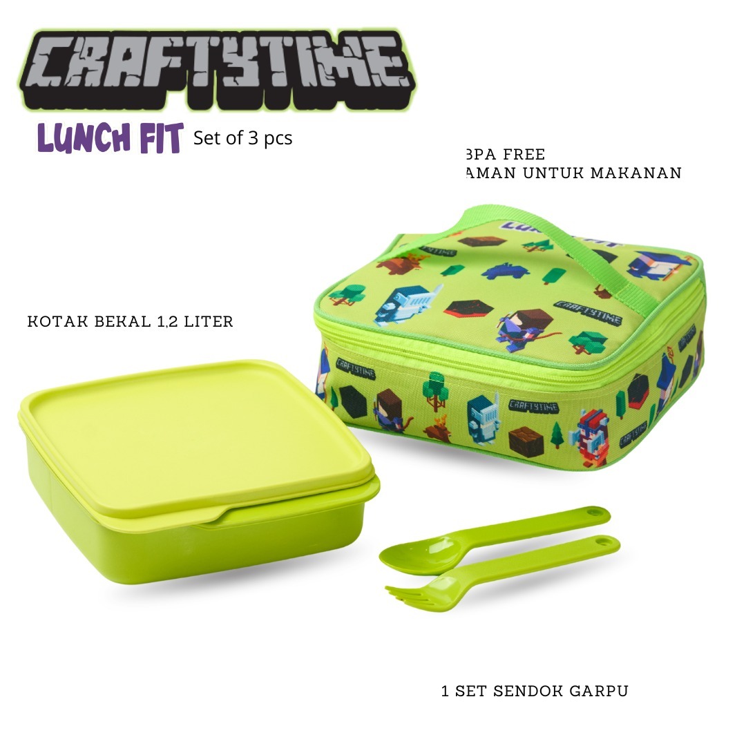 CPM Craftytime Lunch Bag Set Of 3