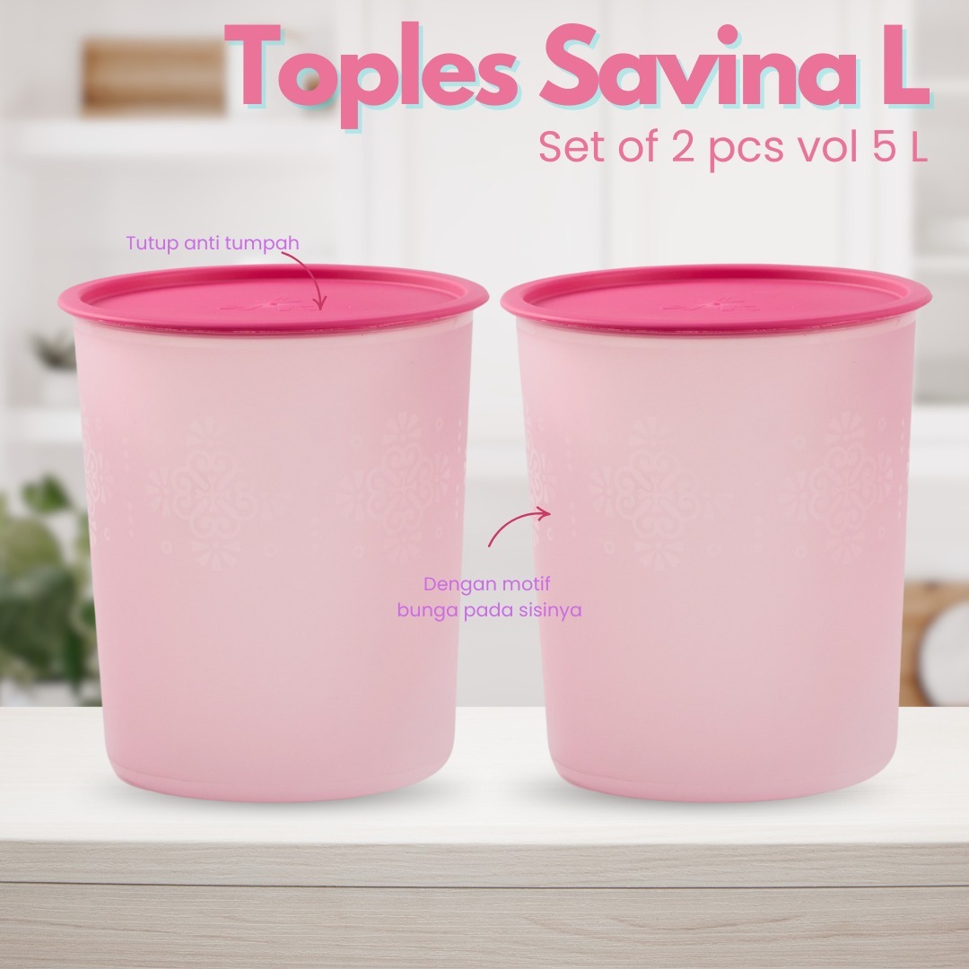 CPM Toples Savina L 5 Liter Set Of 2 Pcs