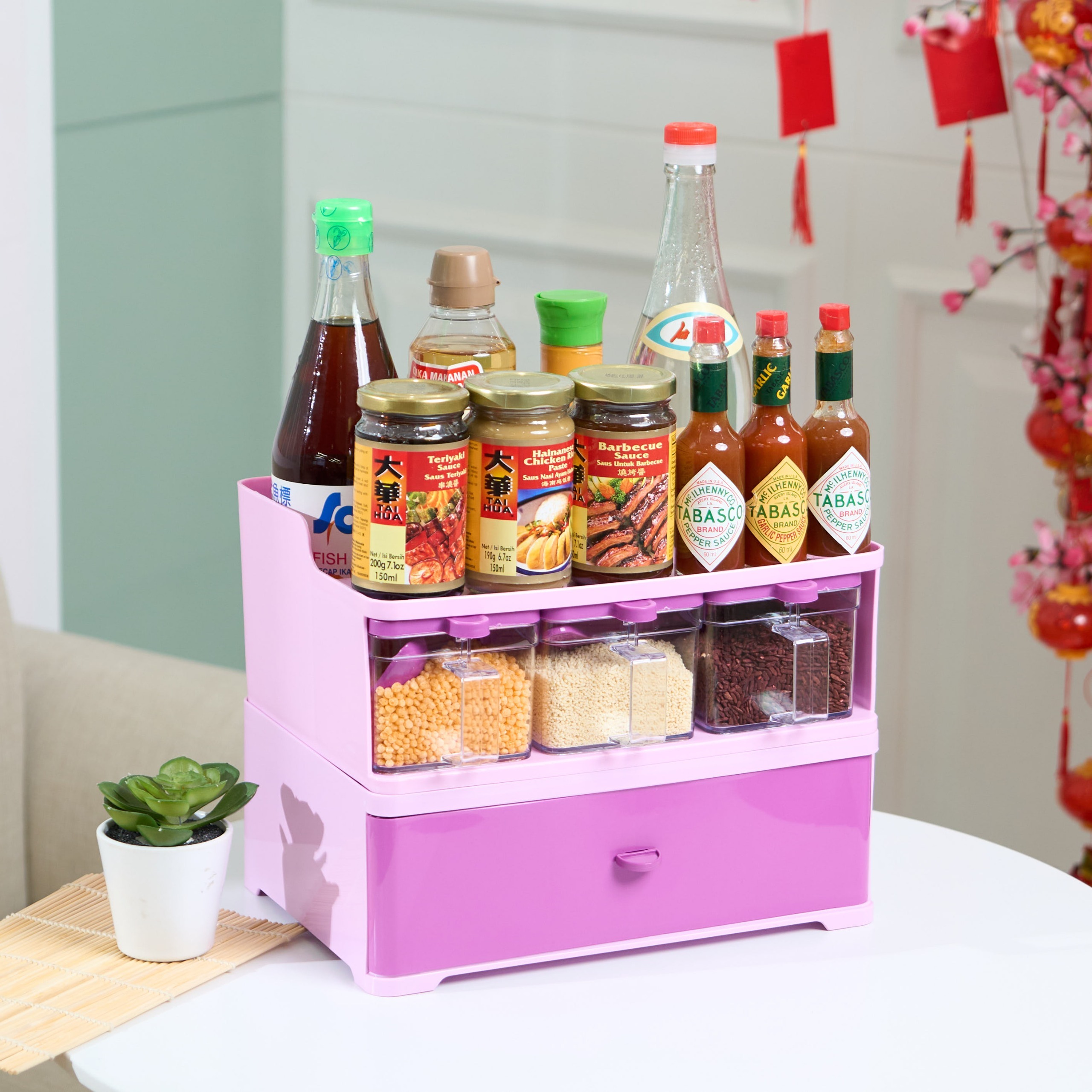CPM Michelle Spice Rack SS2 With Organizer Rack/Rak Bumbu Michelle SSN 2 MSTR