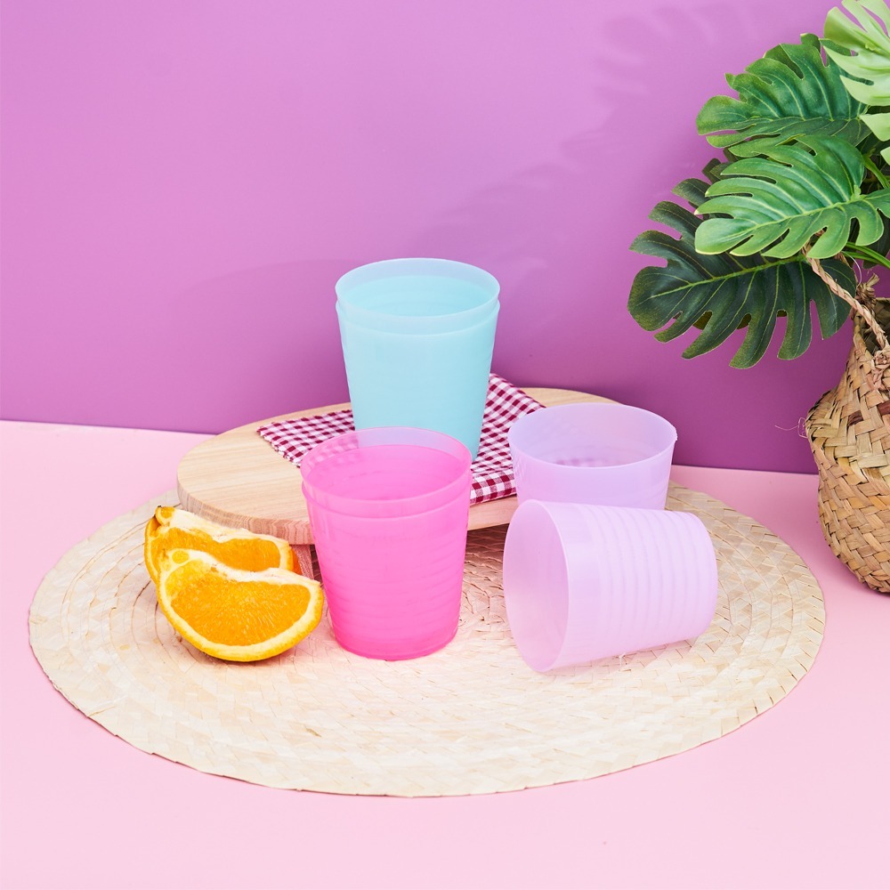 CPM Veasna Gelas Plastik Set Isi 6 Multicolor