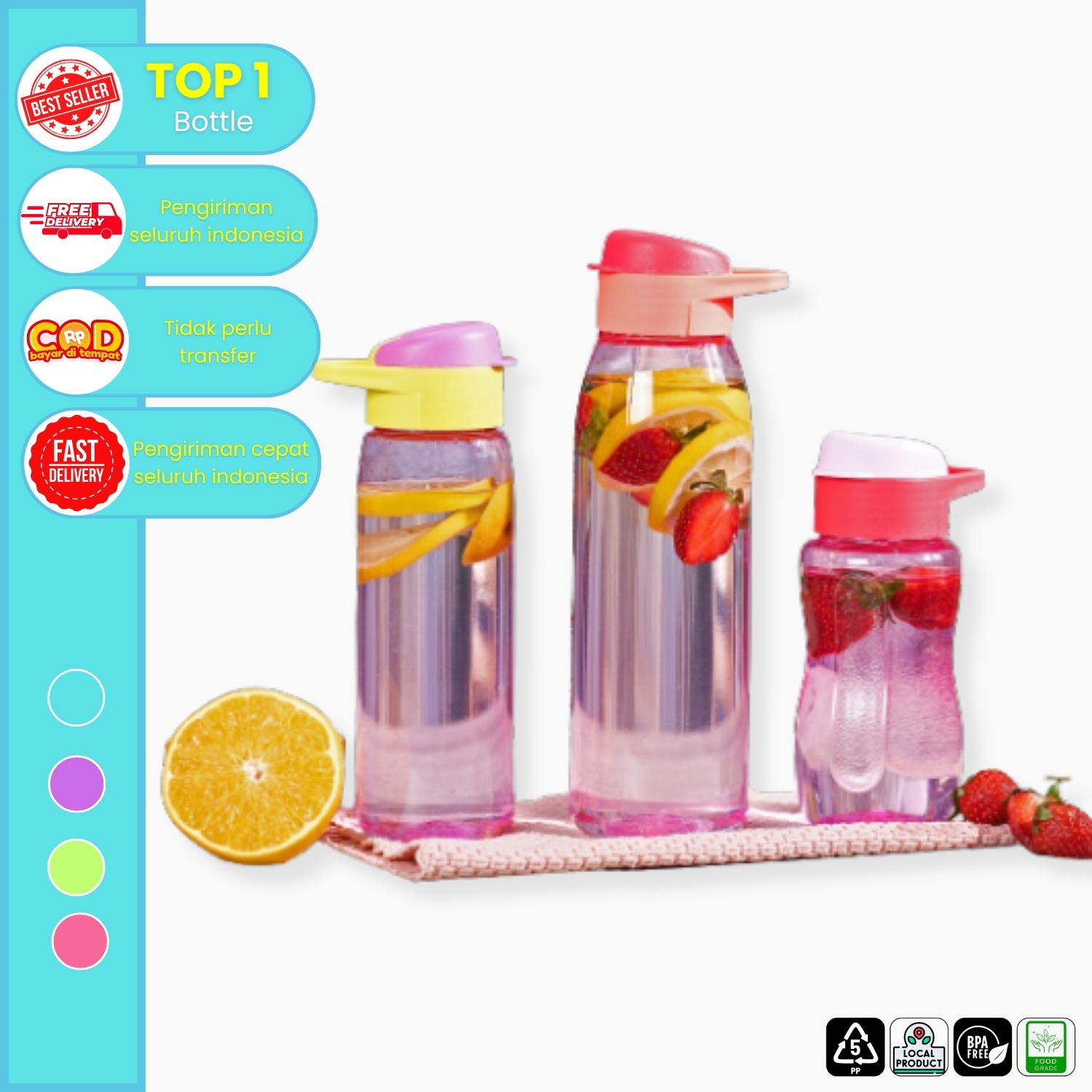 CPM Family Bottle Set of 3 Pcs (Big Shuga, Shuga, Mia)
