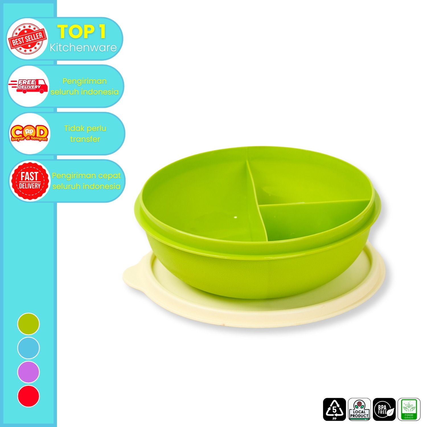 CPM Daichi Lunch Box Sekat Set 1