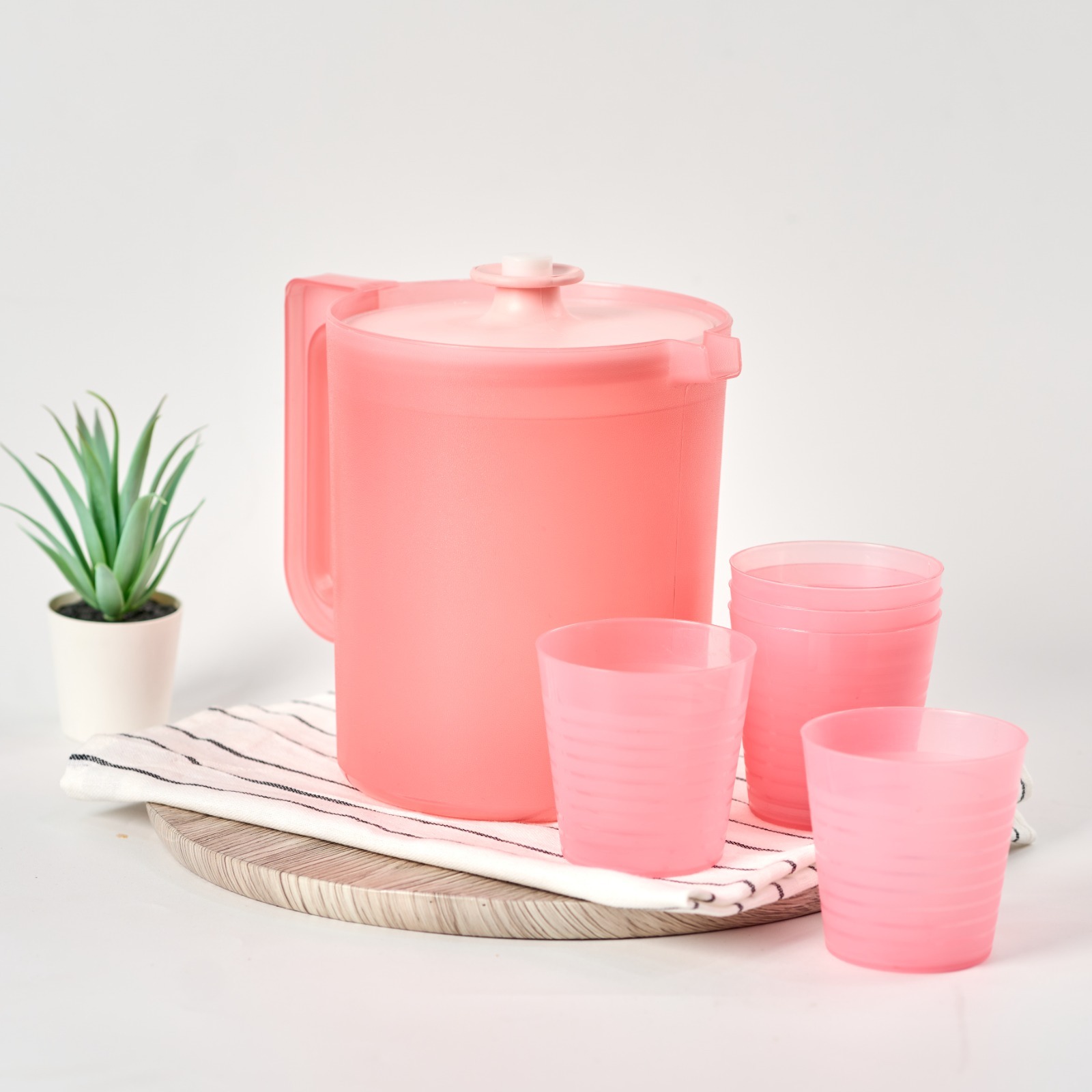 CPM Teko Yeppo Set of 5 Glass/Teko Plastik