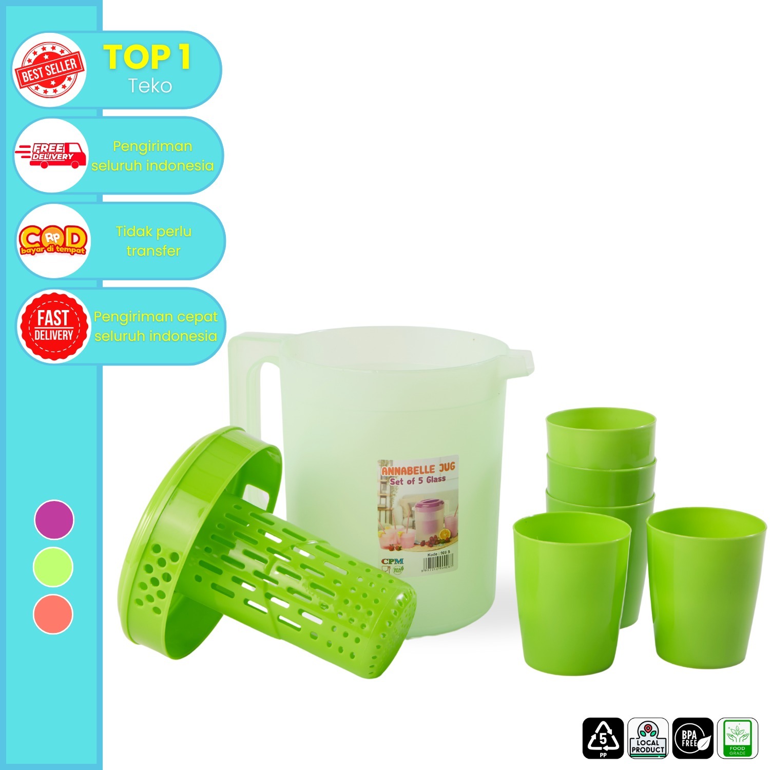 CPM Teko Anabelle Set / Teko Plastik Infuser