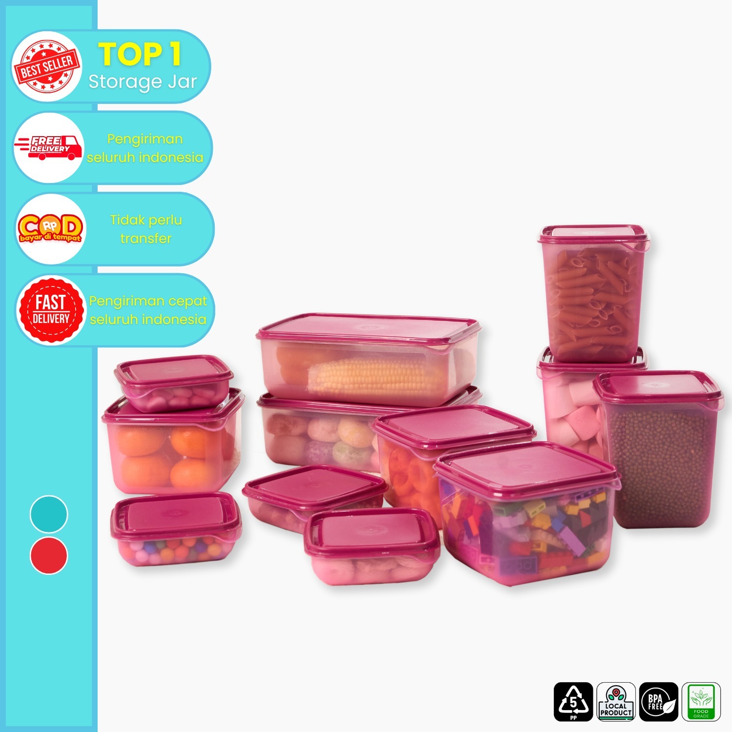 CPM Ohio Storage Set Of 12 Pcs