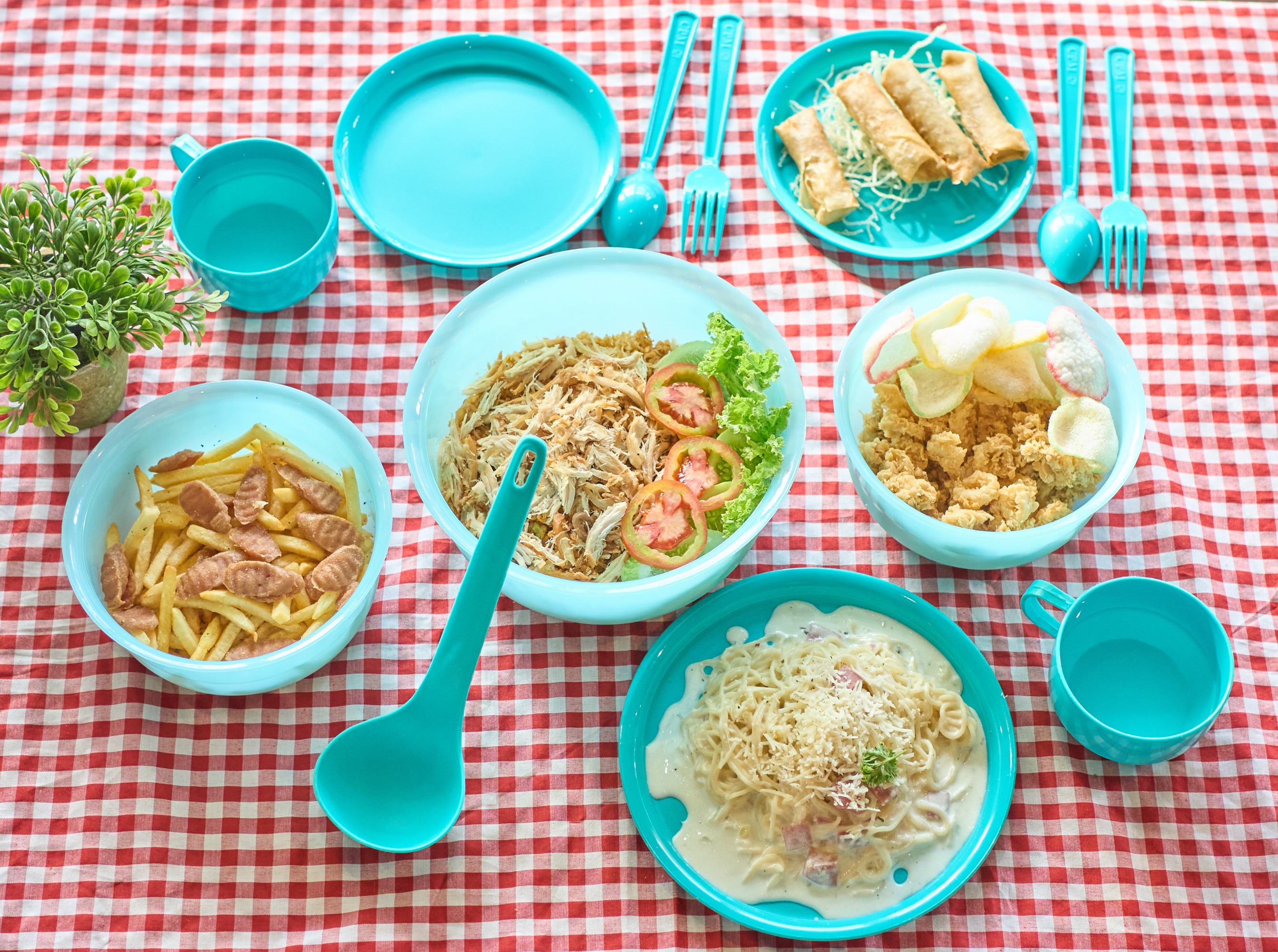CPM Harumi Serving Prasmanan Wadah Saji Set of 11 Pcs