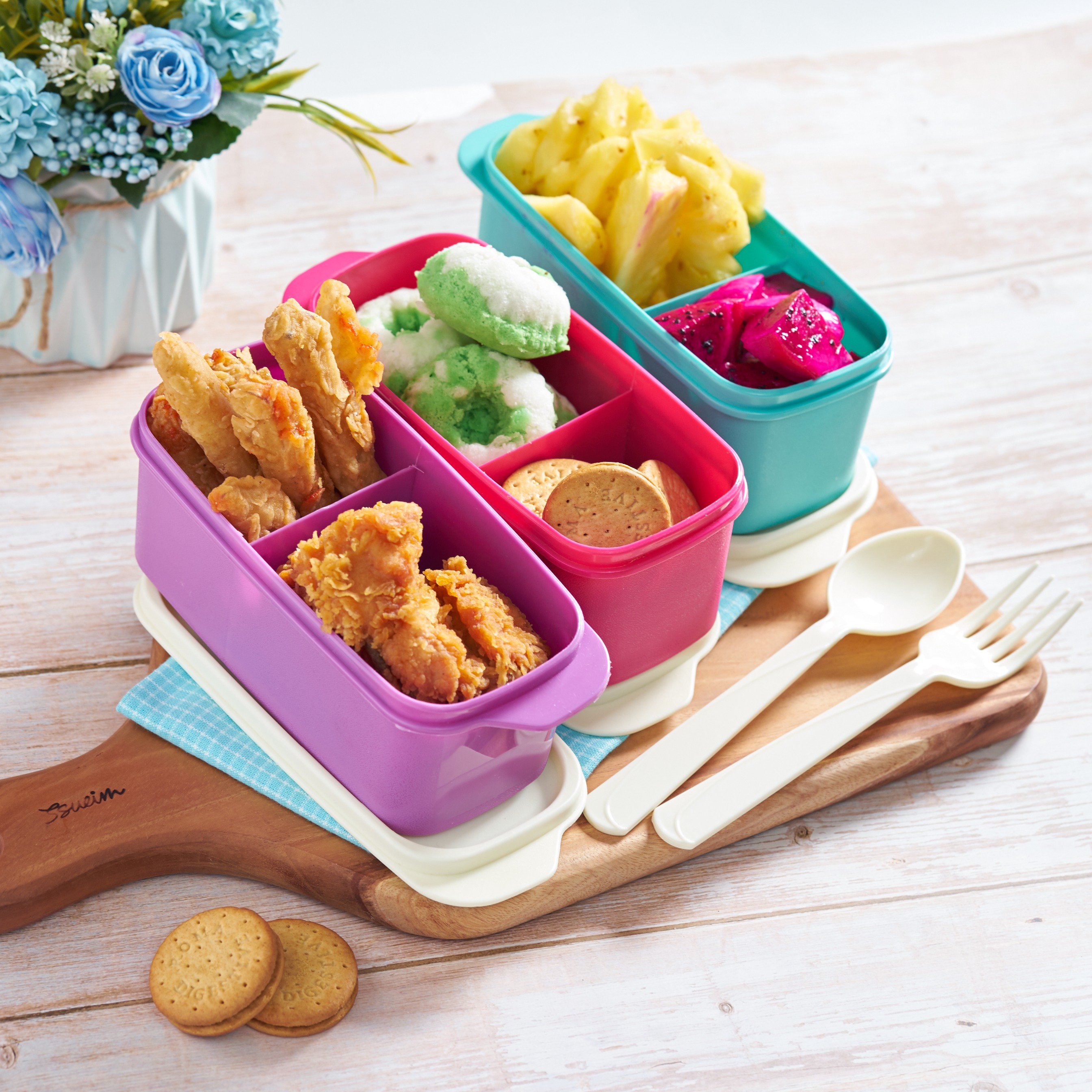 CPM Trio Jennie dengan Sekat Set Of 3 Pcs