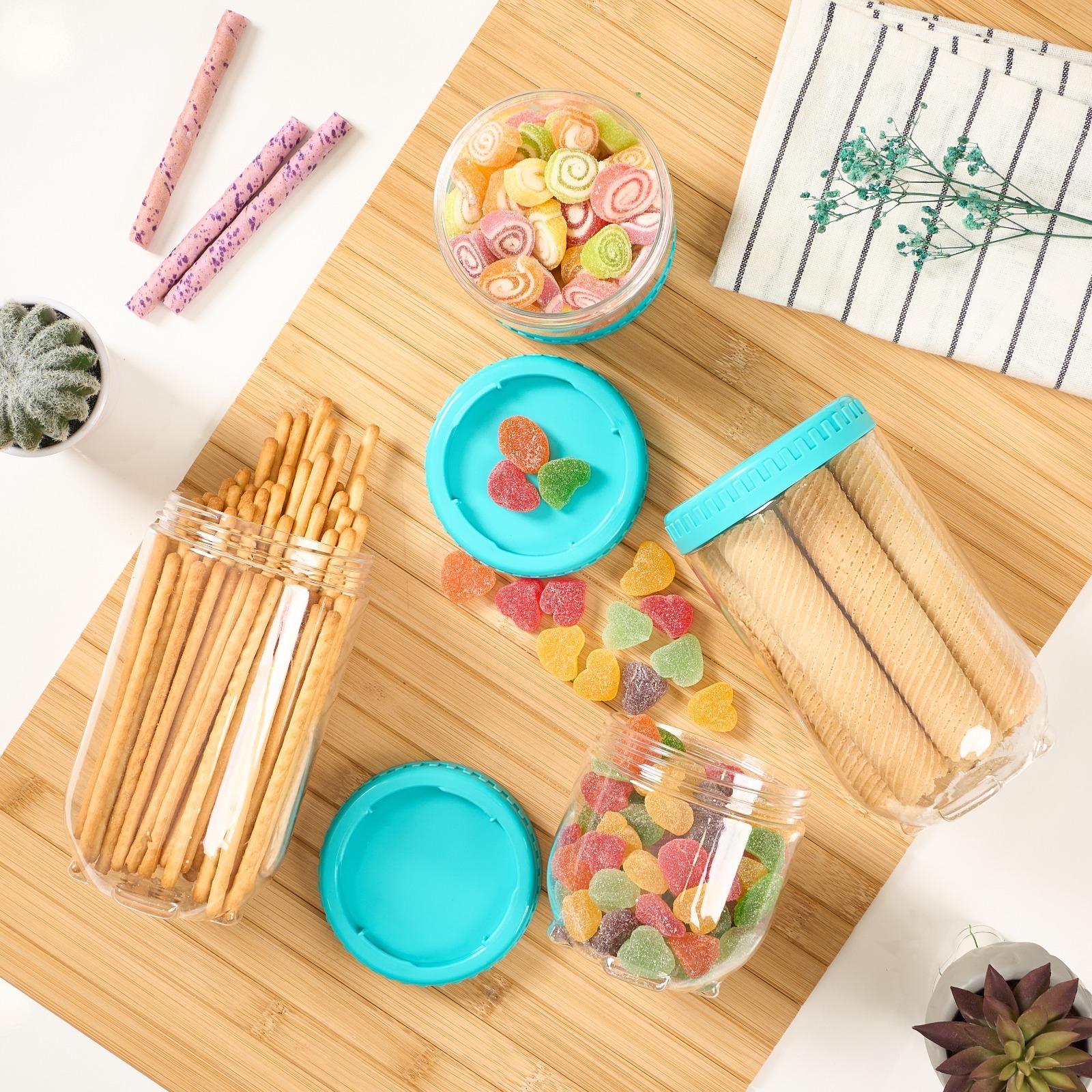 CPM Paket Rio Jar 4 In 1 ( S 2 Pcs Dan M 2 Pcs ) Toples Multifungsi