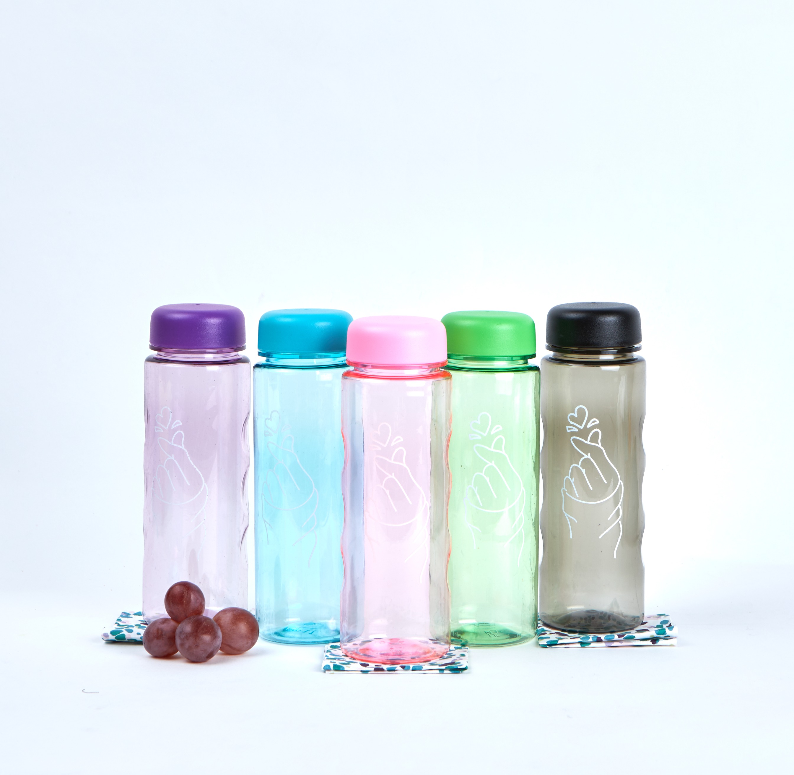 CPM My Bottle Tutup Bulat 1 PCS Gambar Saranghae/ Botol Minum/Warna Random