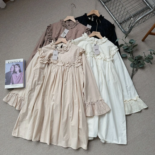 Image of Oclo Gardena Tunic Katun Poplin Tunic Terbaru Mix Bordir OCL02182