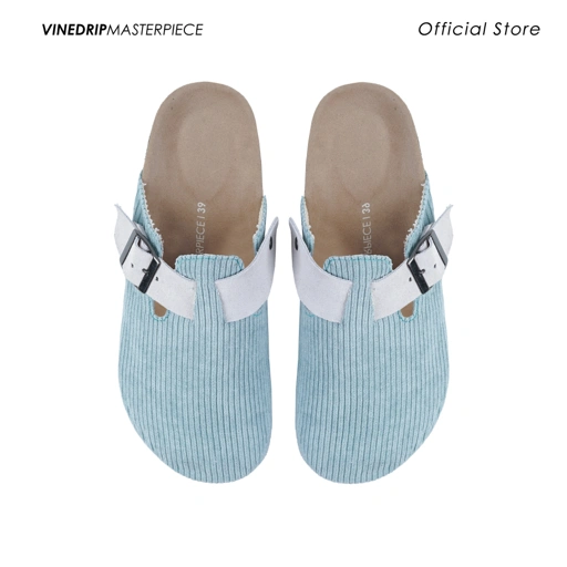 Image of vinedripmasterpiece - Fresco Corduroy Galaxy Clogs - Sepatu Sandal Pria Wanita
