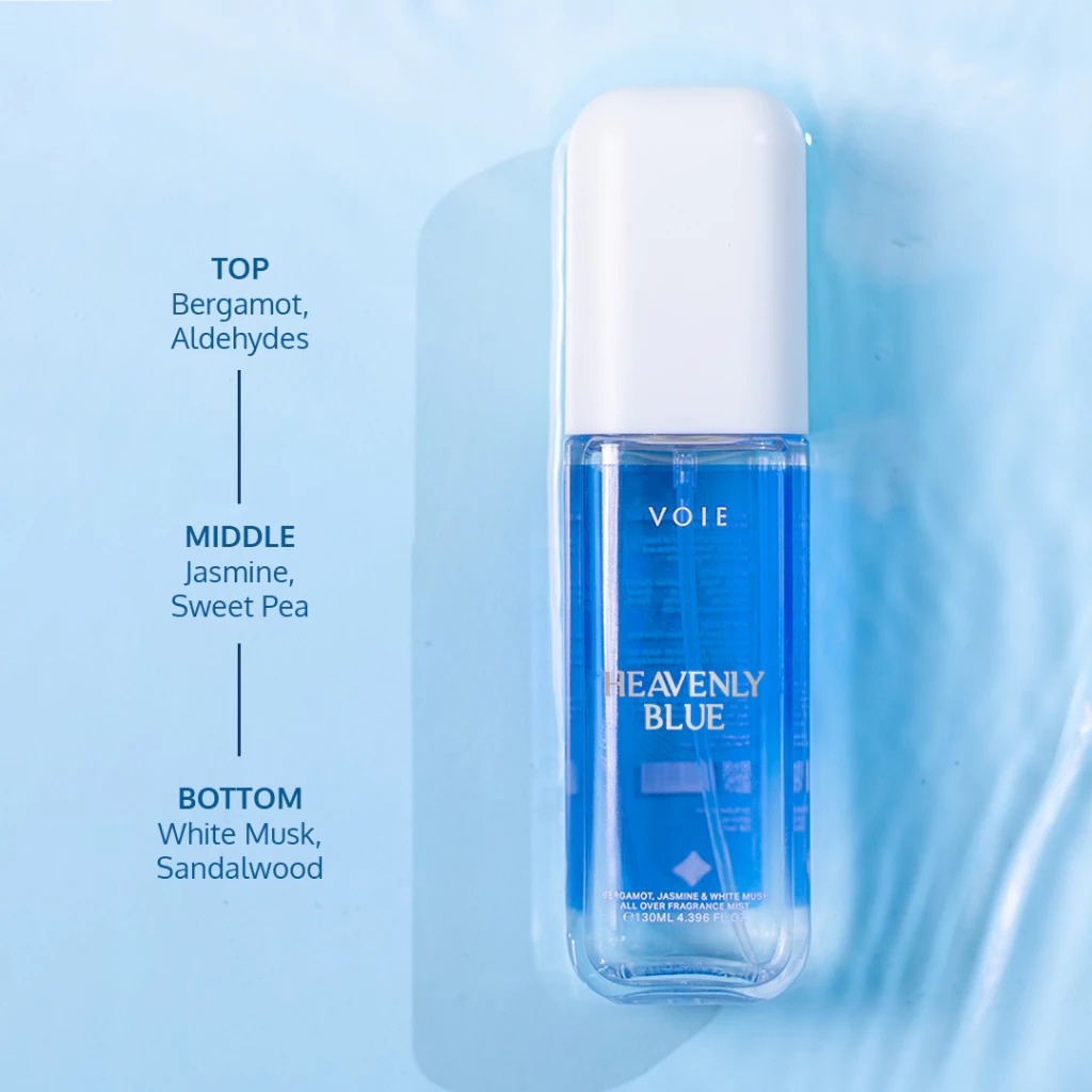 VOIE Heavenly Blue Hair & Body Mist - 130ml