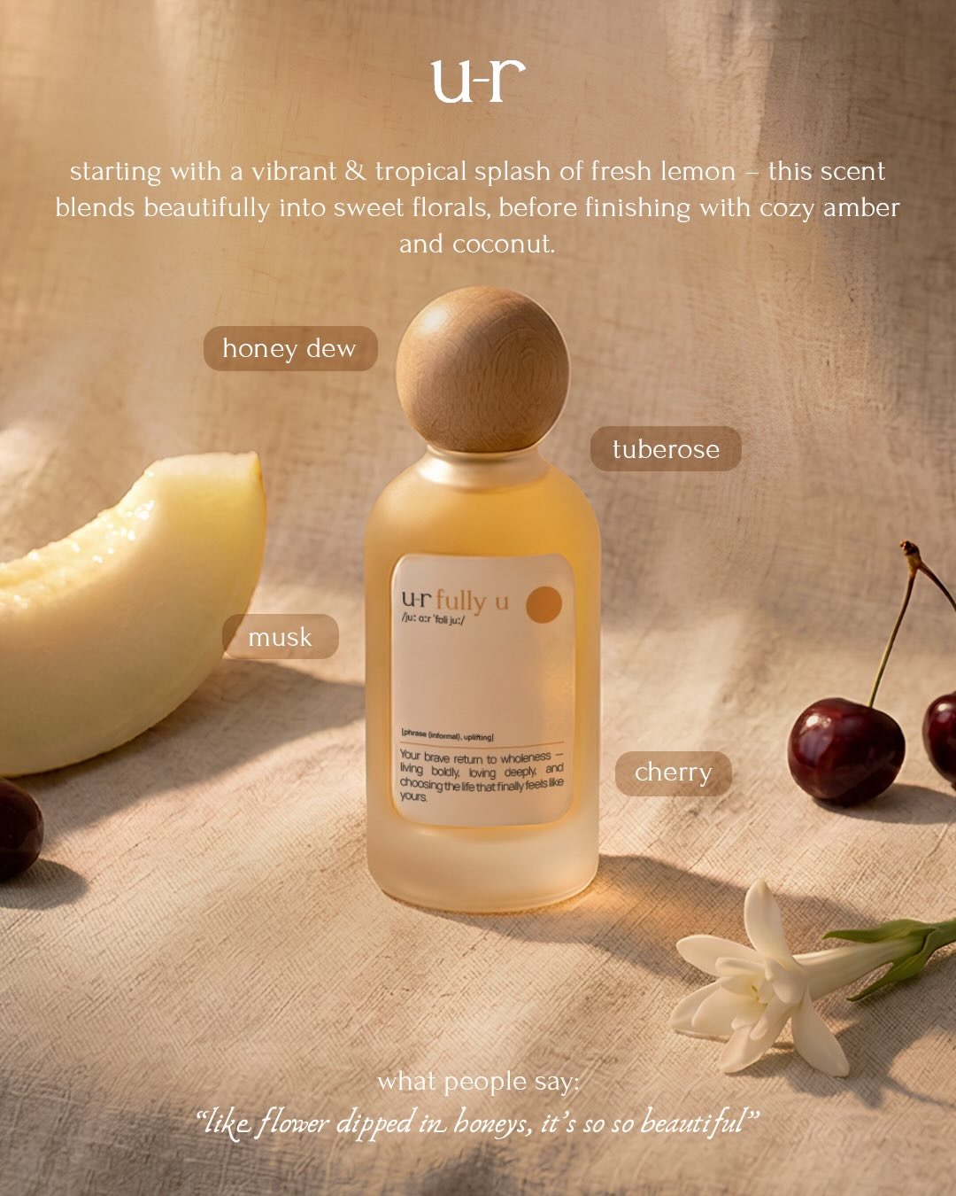 U-R THE SCENT Fully U Extrait de Parfum - 50ml