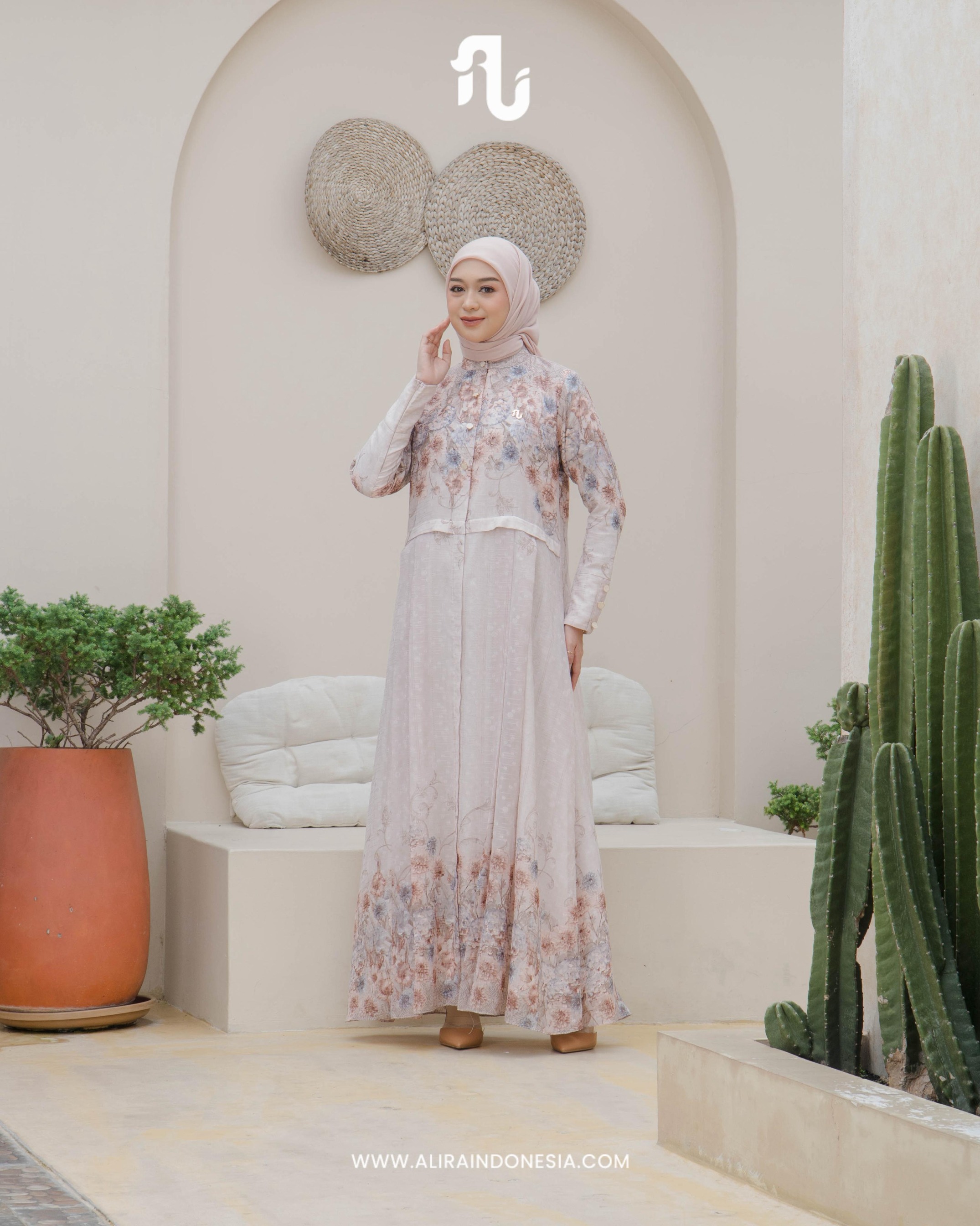 Zayla Gamis Dress - Alira Indonesia