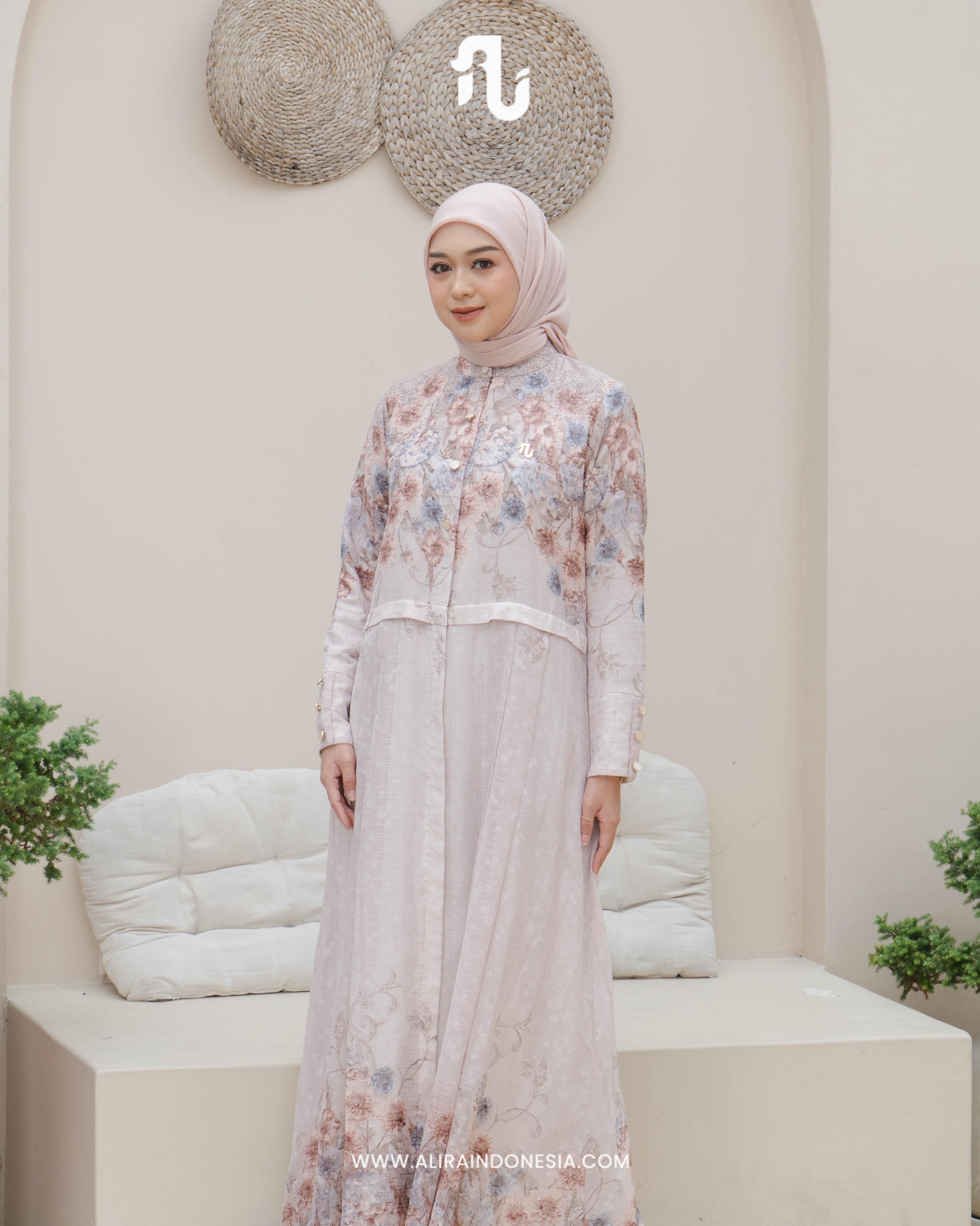 Zayla Gamis Dress - Alira Indonesia